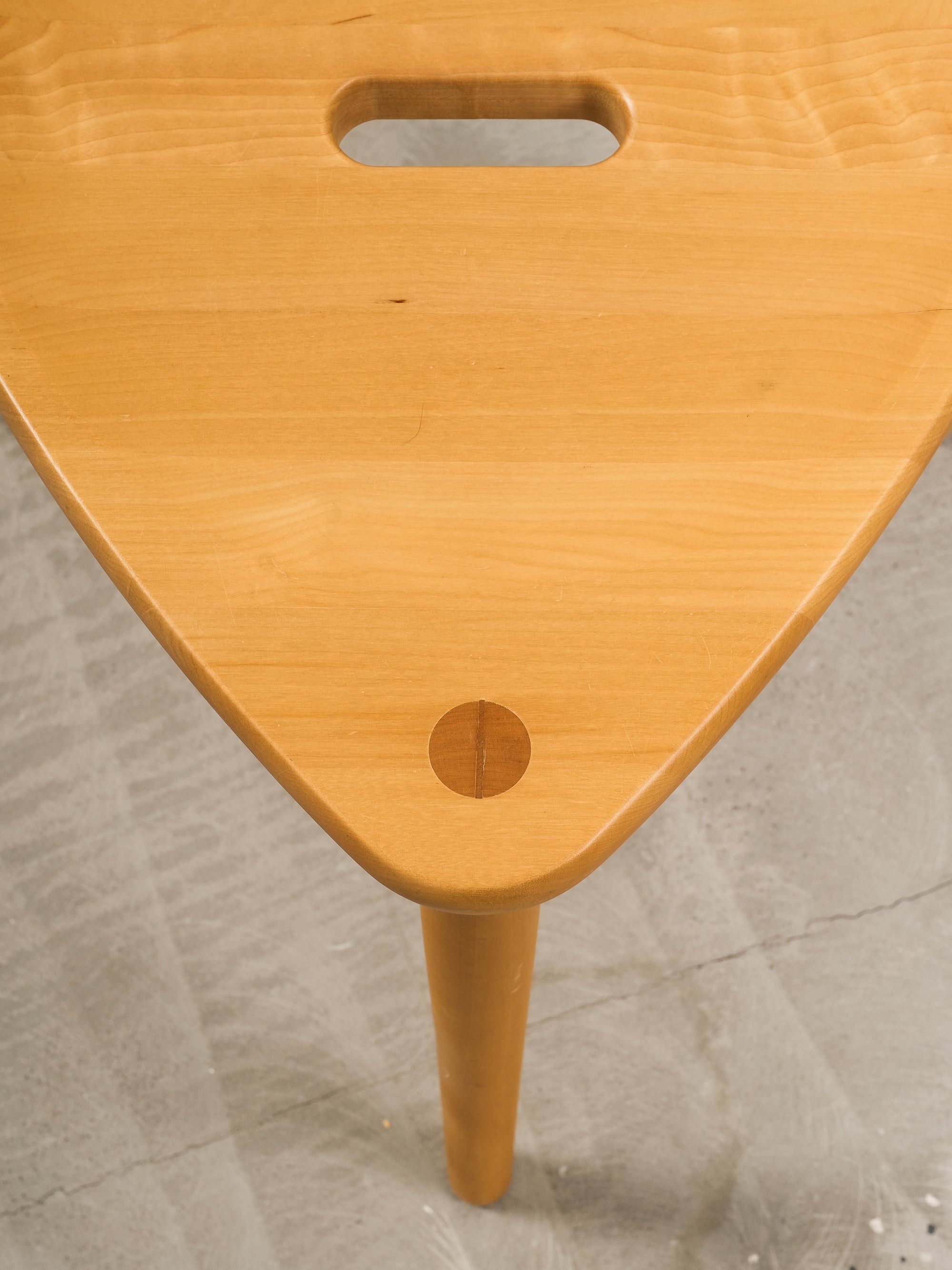 “Sgabello” Birch Stool by Marit Stigsdotter for Stolab, 1990