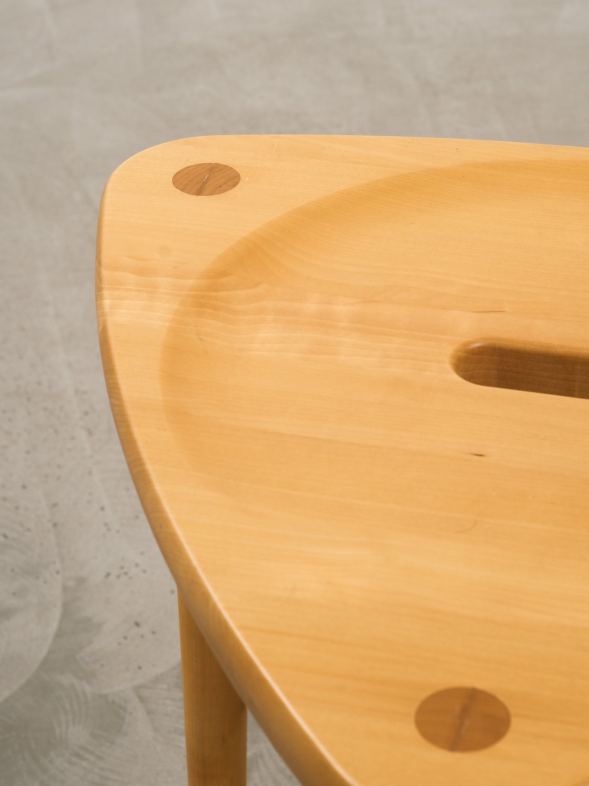 “Sgabello” Birch Stool by Marit Stigsdotter for Stolab, 1990