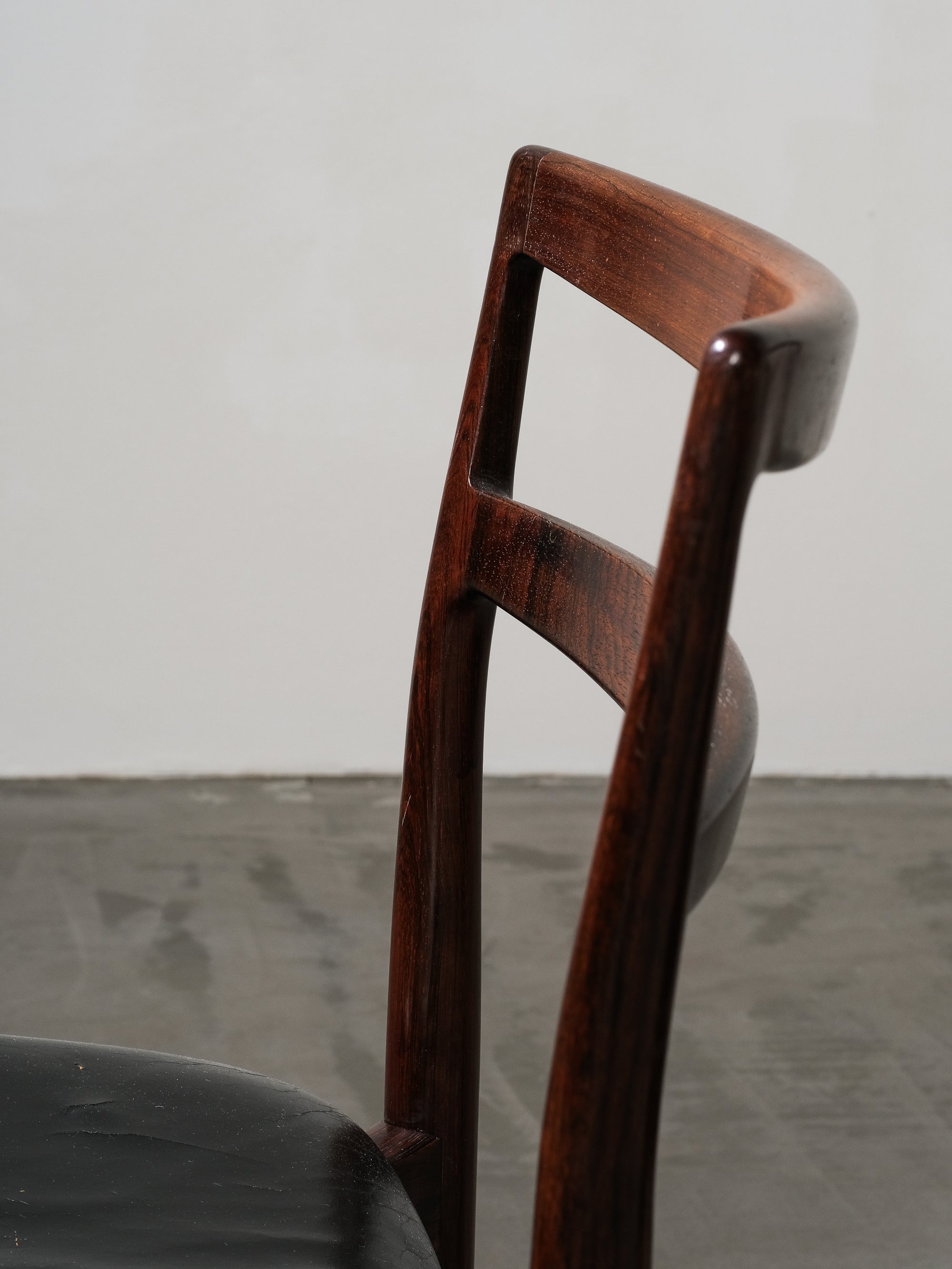 Pair of Harry Østergaard Model 61 Dining Chairs, Randers Mobelfabrik, Denmark, 1960s