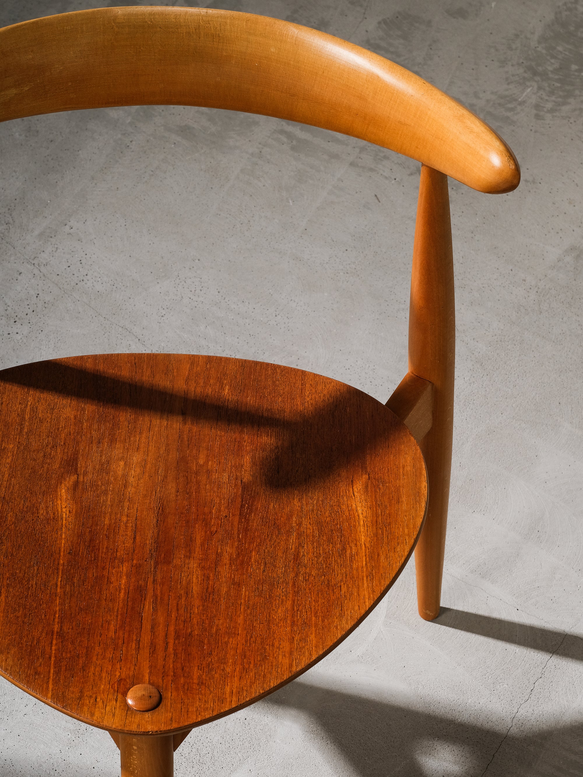 FH4103 Heart Dining Chairs by Hans Wegner for Fritz Hansen, Denmark, 1950s, Set 4