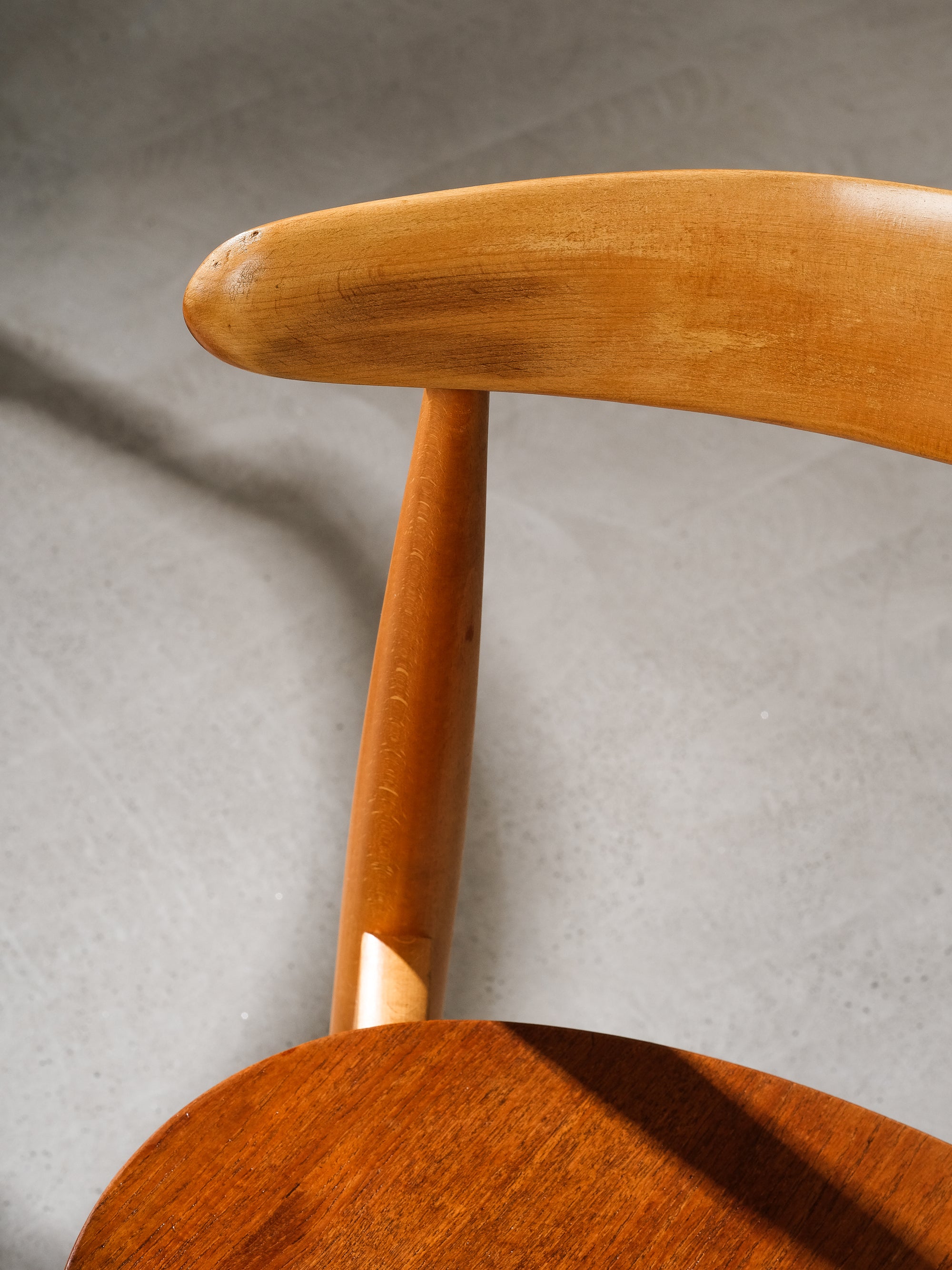 FH4103 Heart Dining Chairs by Hans Wegner for Fritz Hansen, Denmark, 1950s, Set 4