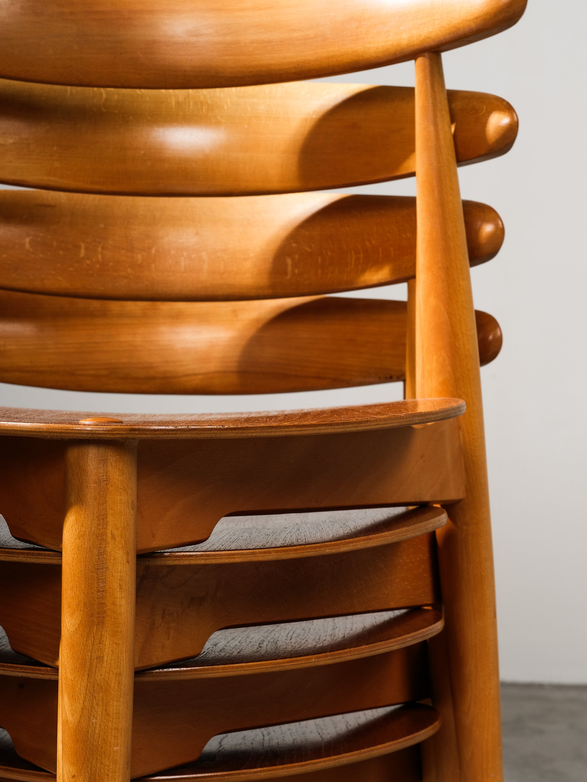 FH4103 Heart Dining Chairs by Hans Wegner for Fritz Hansen, Denmark, 1950s, Set 4