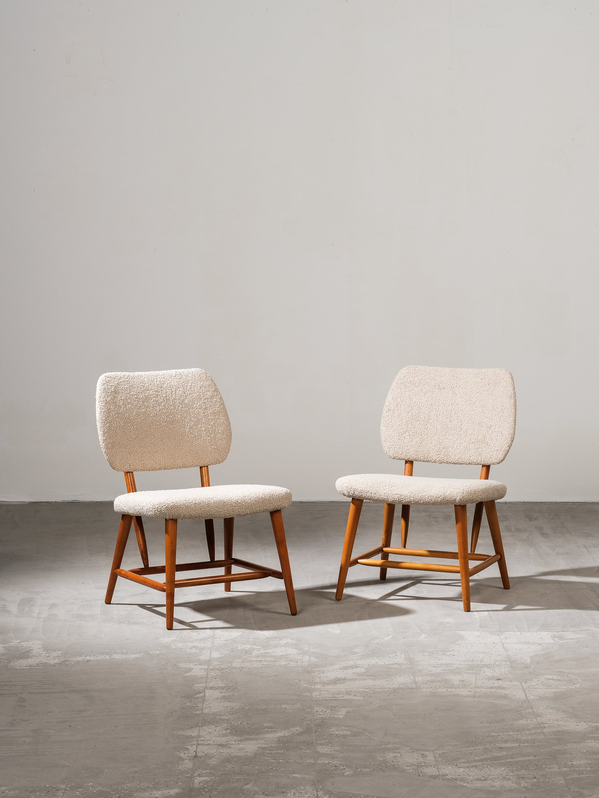 Pair of Easy Chairs by Engen, Örkelljunga, Sweden, 1960s