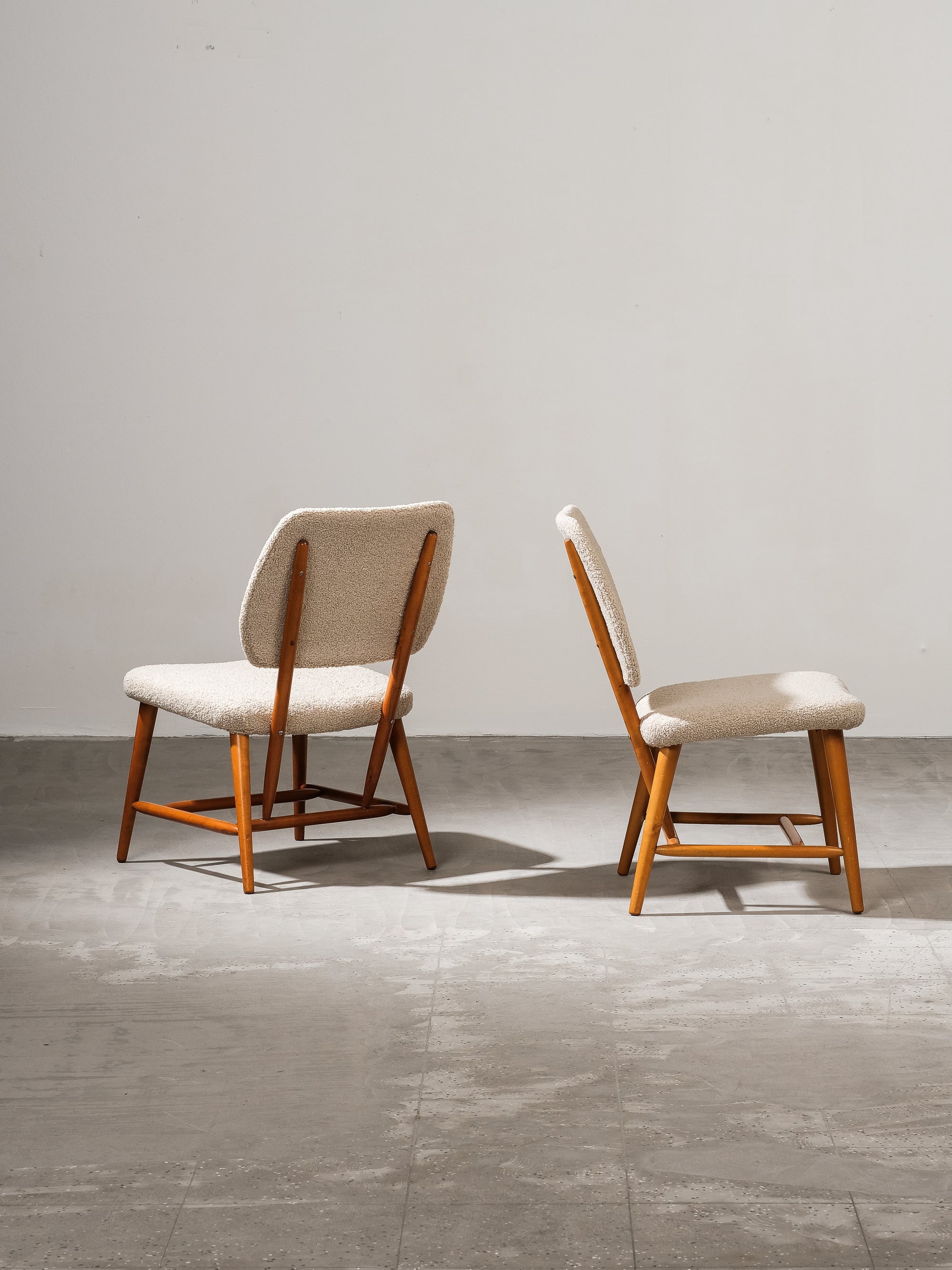 Pair of Easy Chairs by Engen, Örkelljunga, Sweden, 1960s