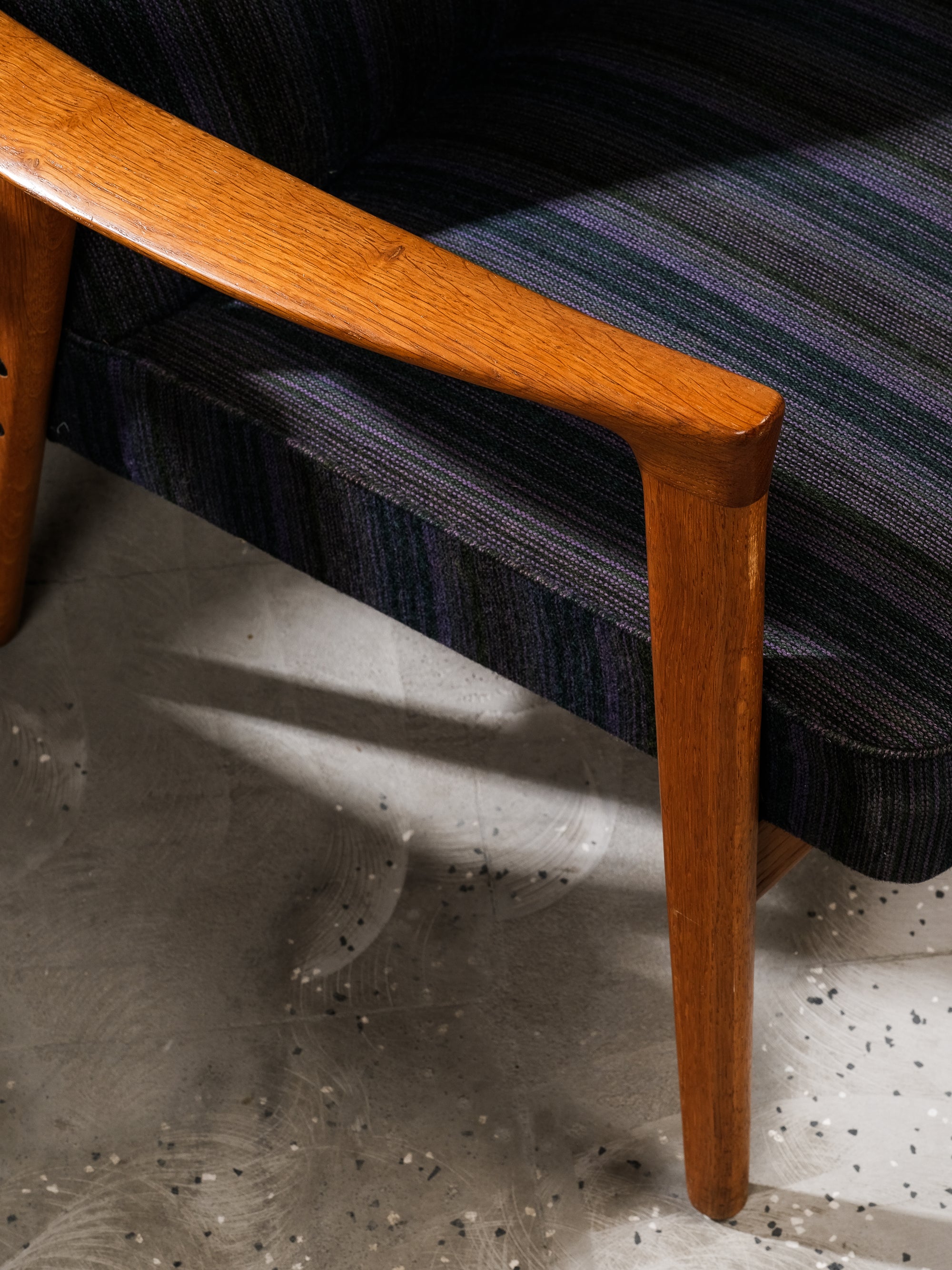 Oak "Tunis" Lounge Chairs by Inge Andersson for Bröderna Anderssons, 1960s