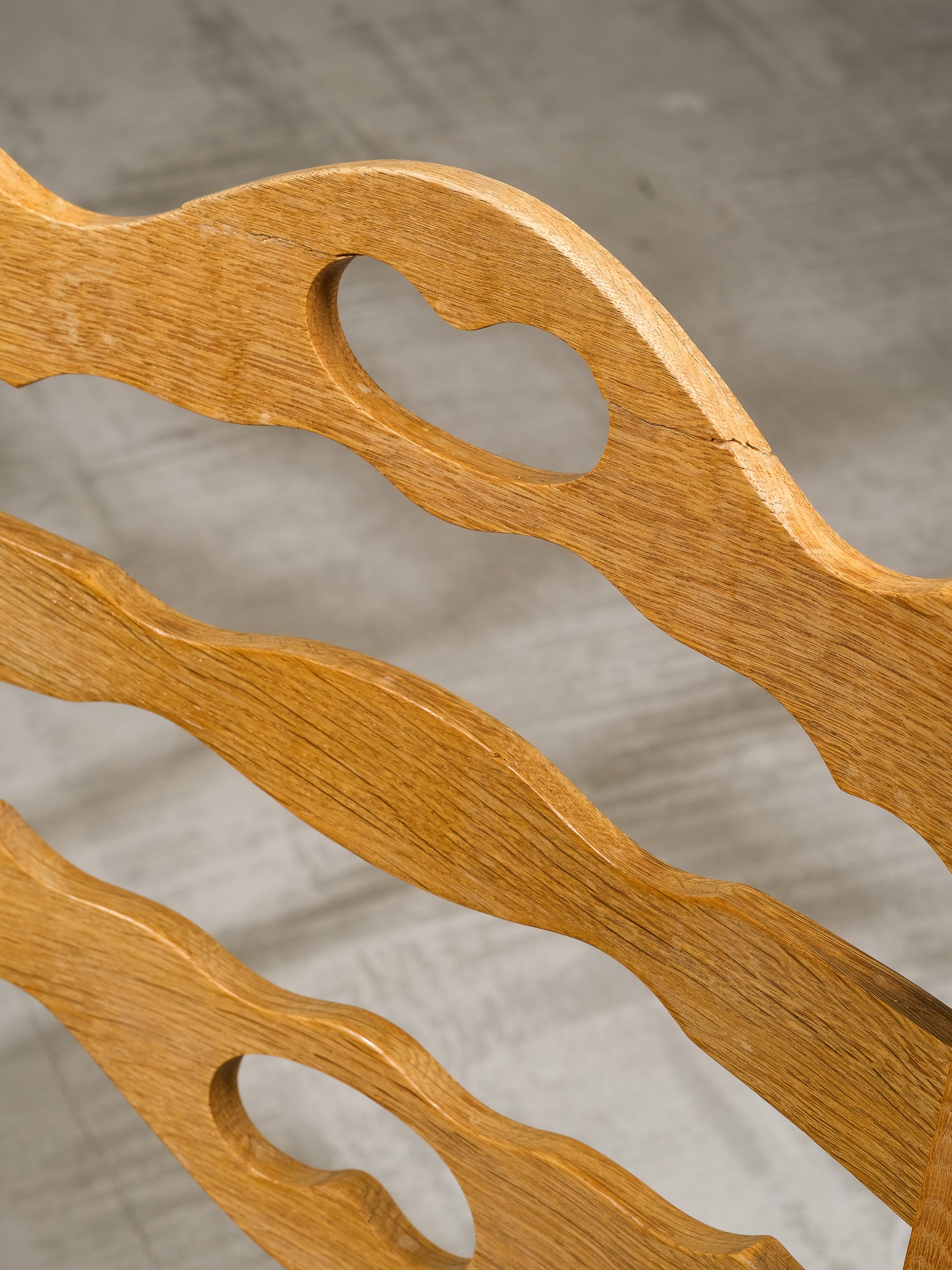 Mid-Century Oak Danish Dining Chairs by Henning Kjærnulf, Denmark, Set of 6