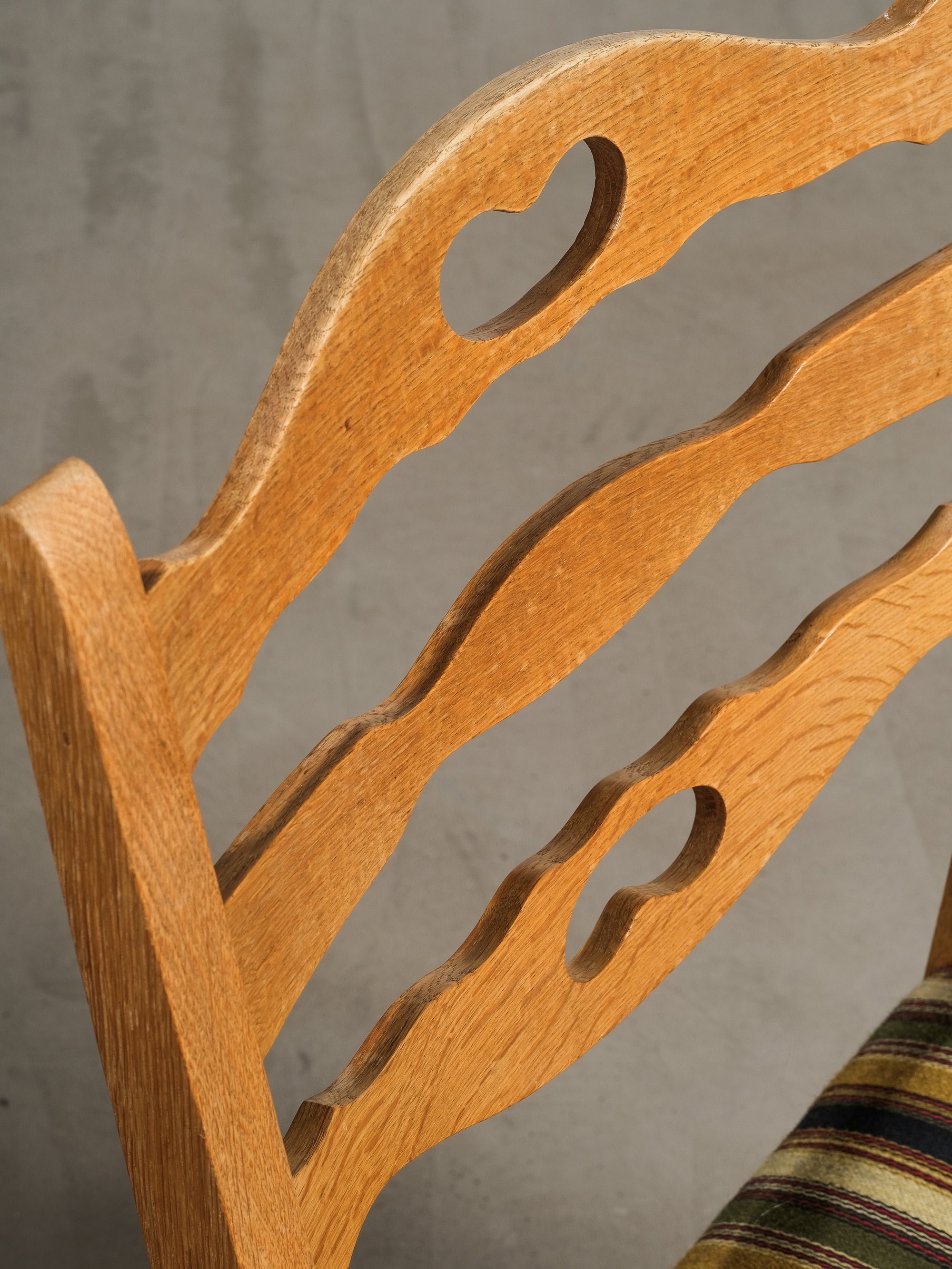 Mid-Century Oak Danish Dining Chairs by Henning Kjærnulf, Denmark, Set of 6