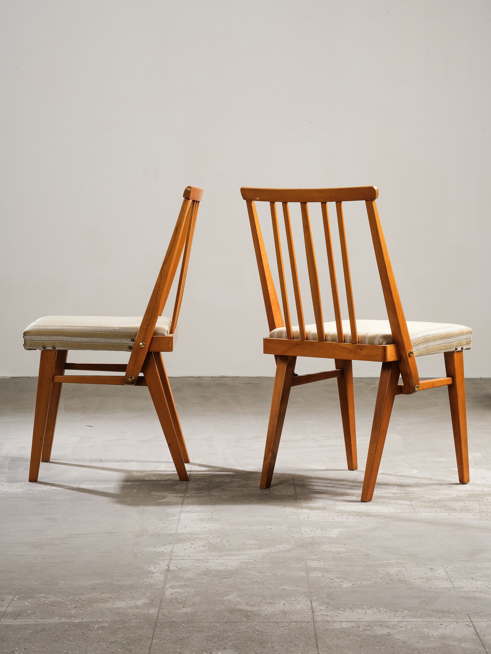 Vintage Swedish Dining Chairs, Set of 4