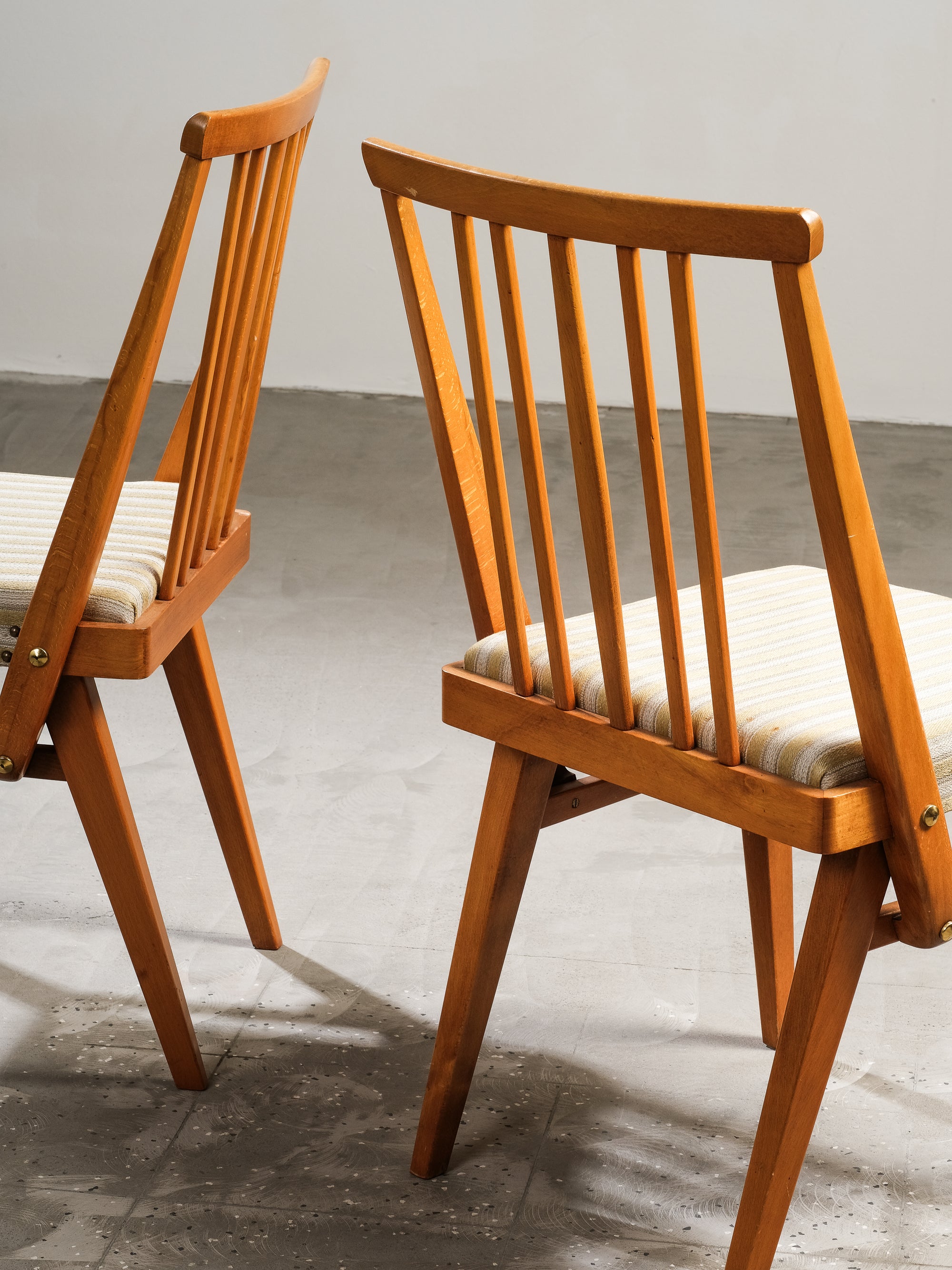 Vintage Swedish Dining Chairs, Set of 4