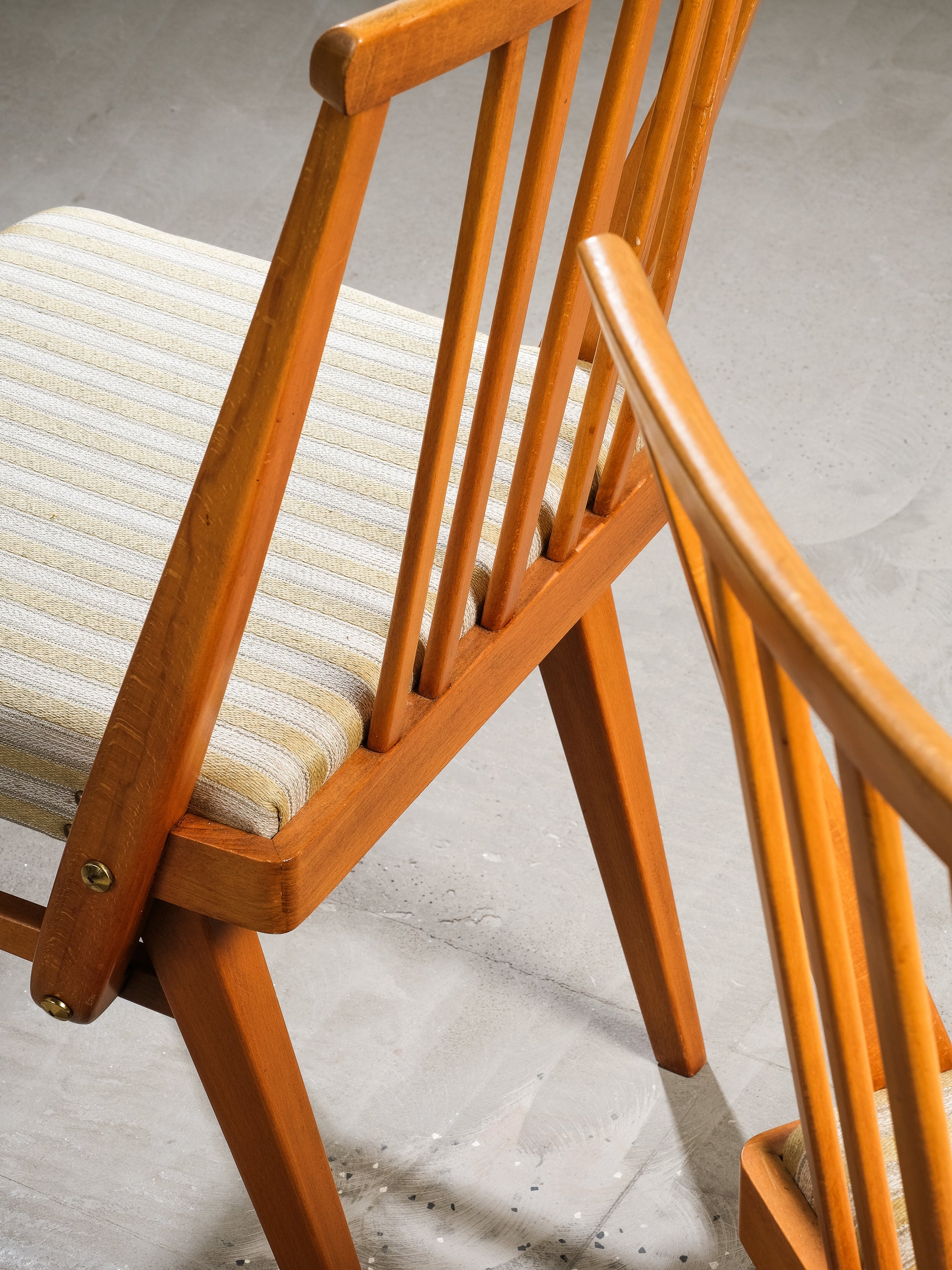 Vintage Swedish Dining Chairs, Set of 4