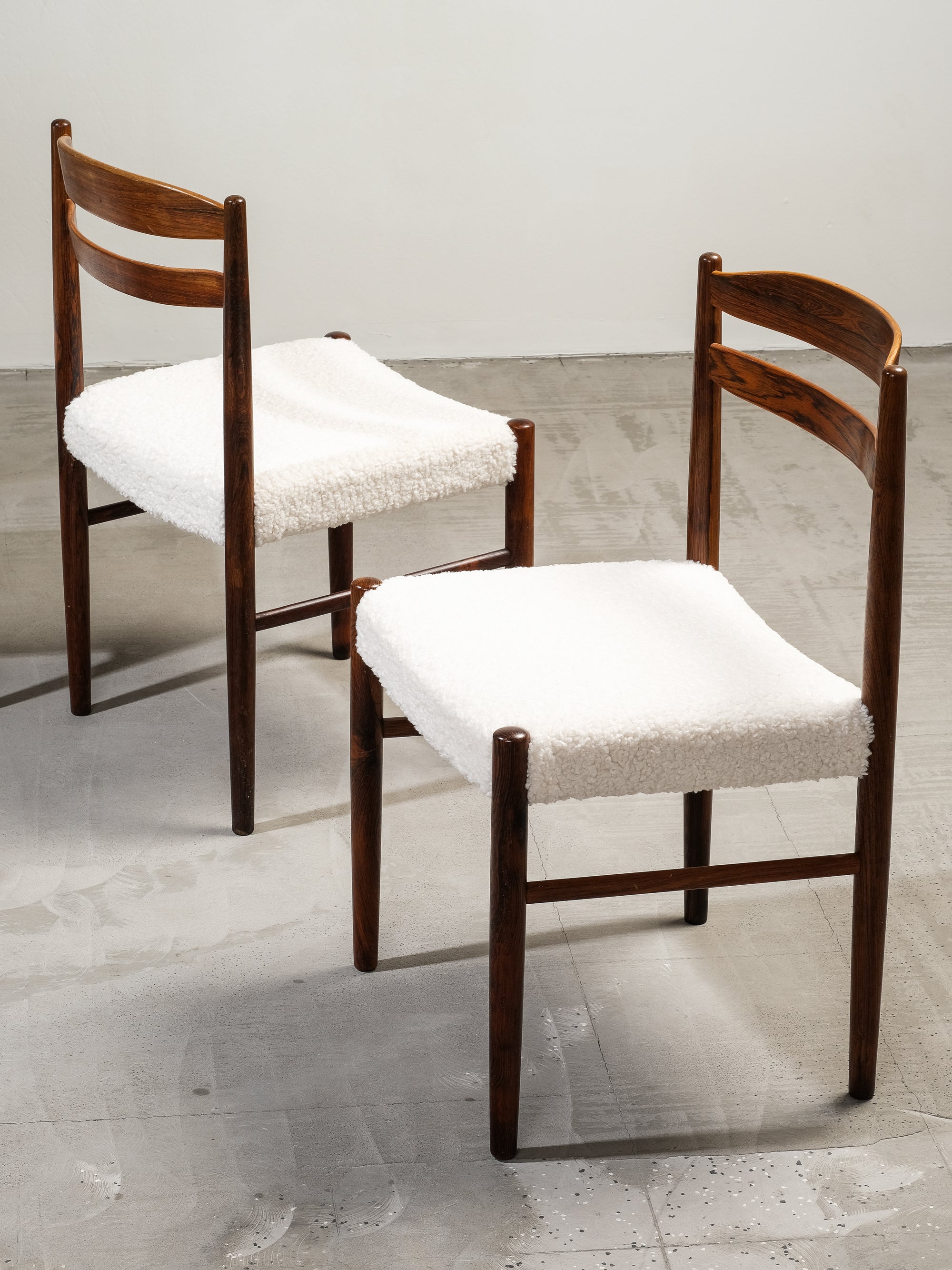 Set of 4 Dining Chairs by Albin Johansson & Söner, Sweden, 1950s