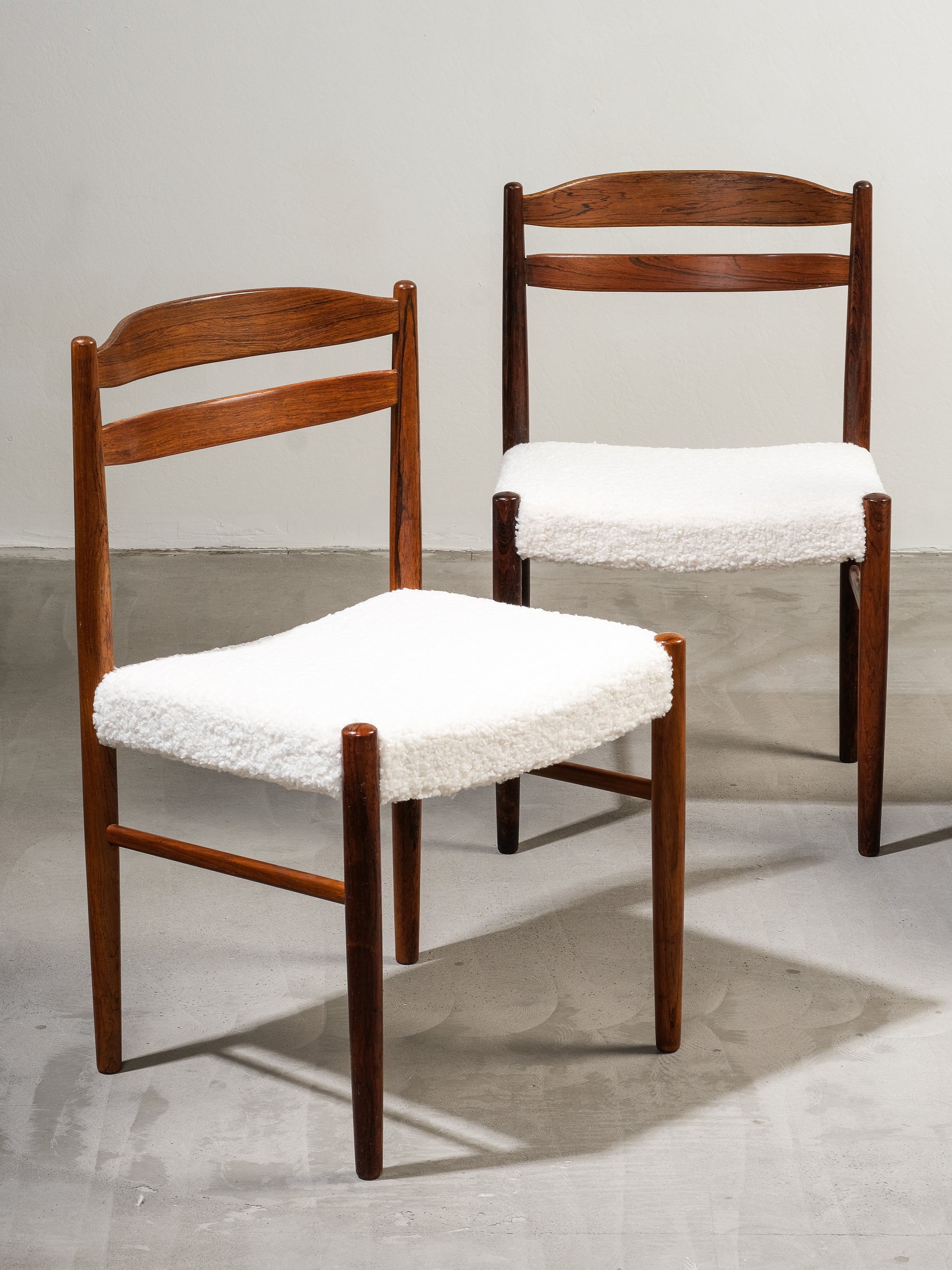 Set of 4 Dining Chairs by Albin Johansson & Söner, Sweden, 1950s
