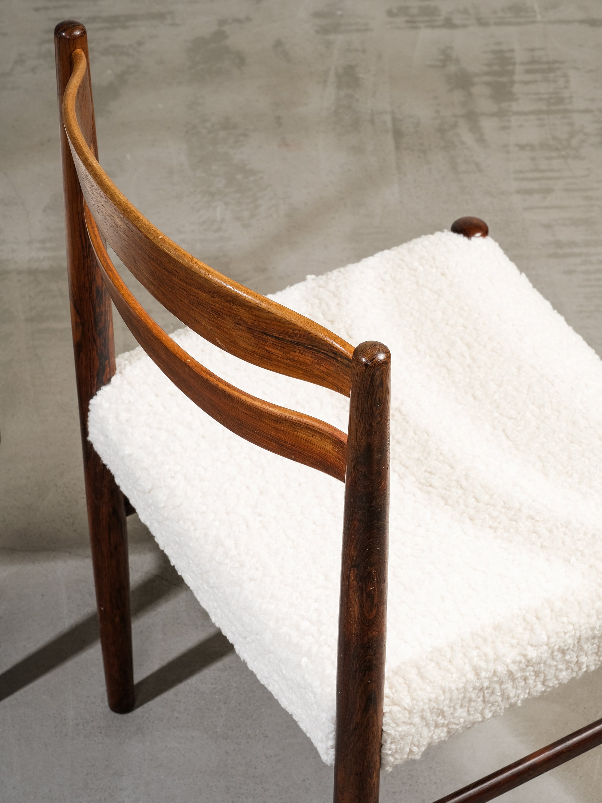 Set of 4 Dining Chairs by Albin Johansson & Söner, Sweden, 1950s