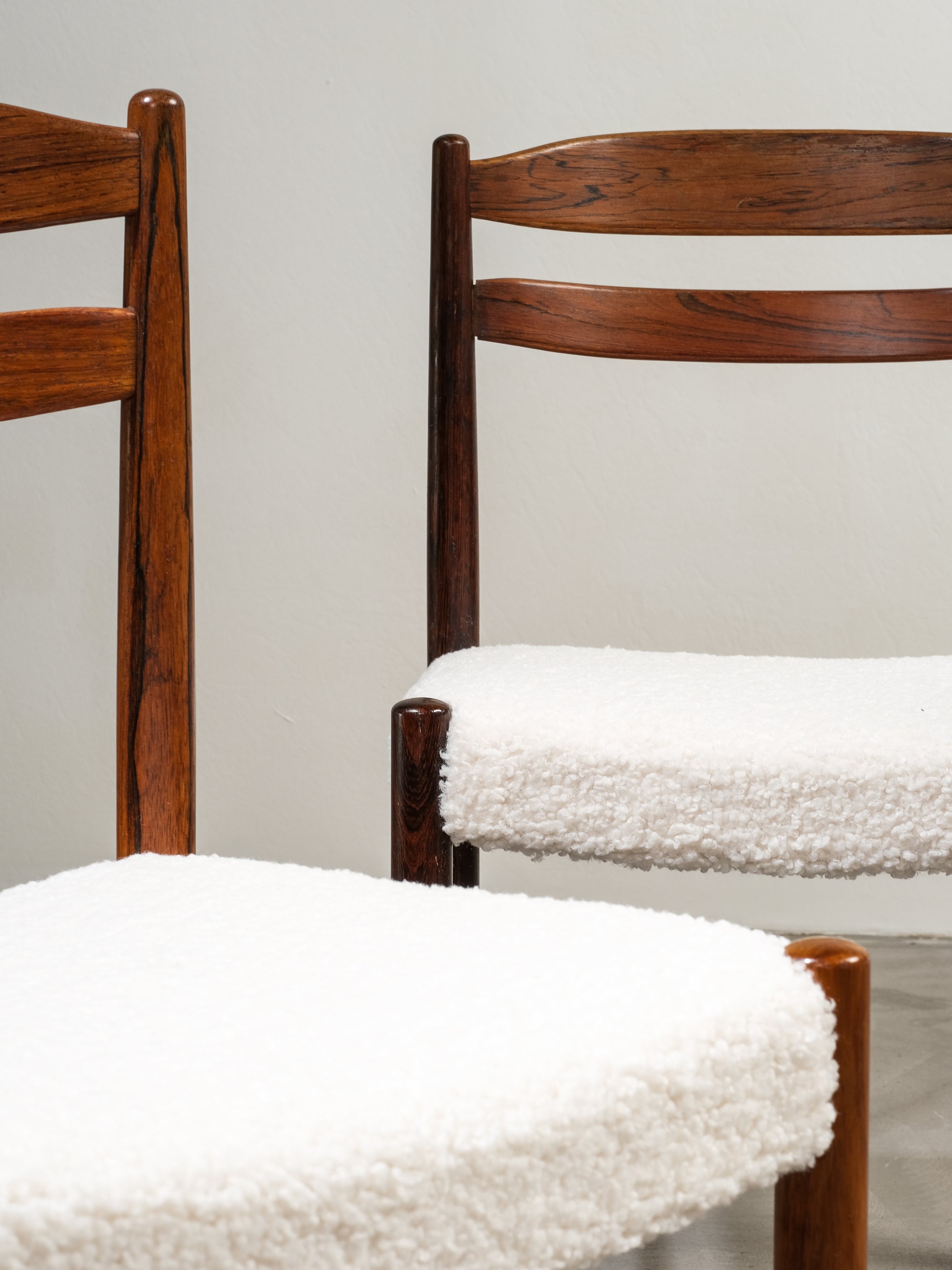 Set of 4 Dining Chairs by Albin Johansson & Söner, Sweden, 1950s