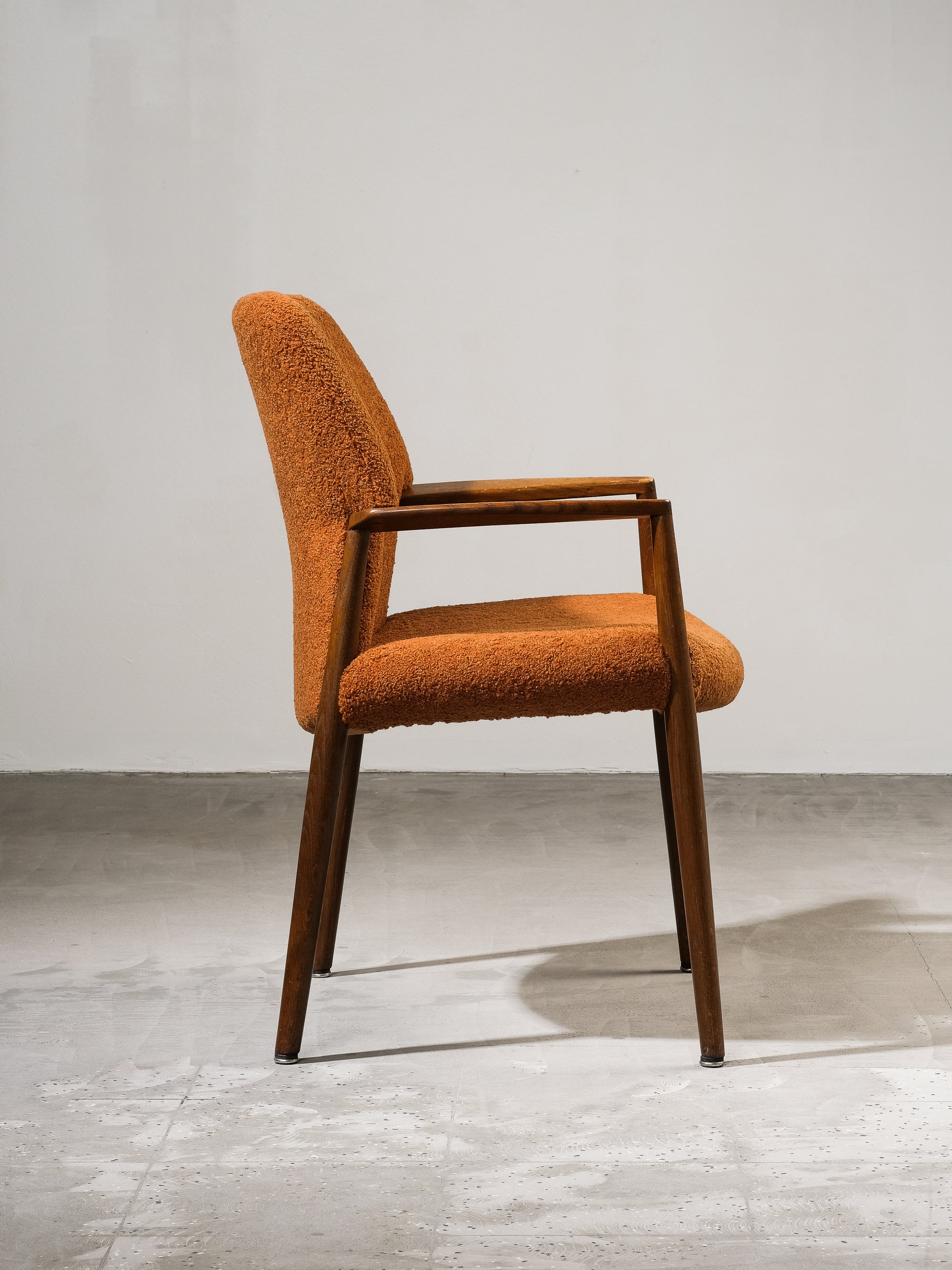 Armchair by Ejner Larsen and Aksel Bender-Madsen, Fritz Hansen, Denmark, 1950s