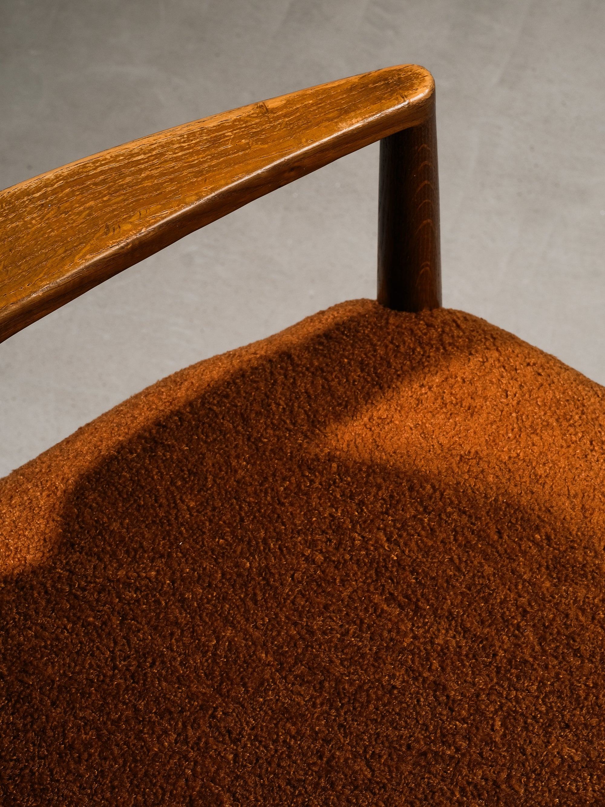 Armchair by Ejner Larsen and Aksel Bender-Madsen, Fritz Hansen, Denmark, 1950s