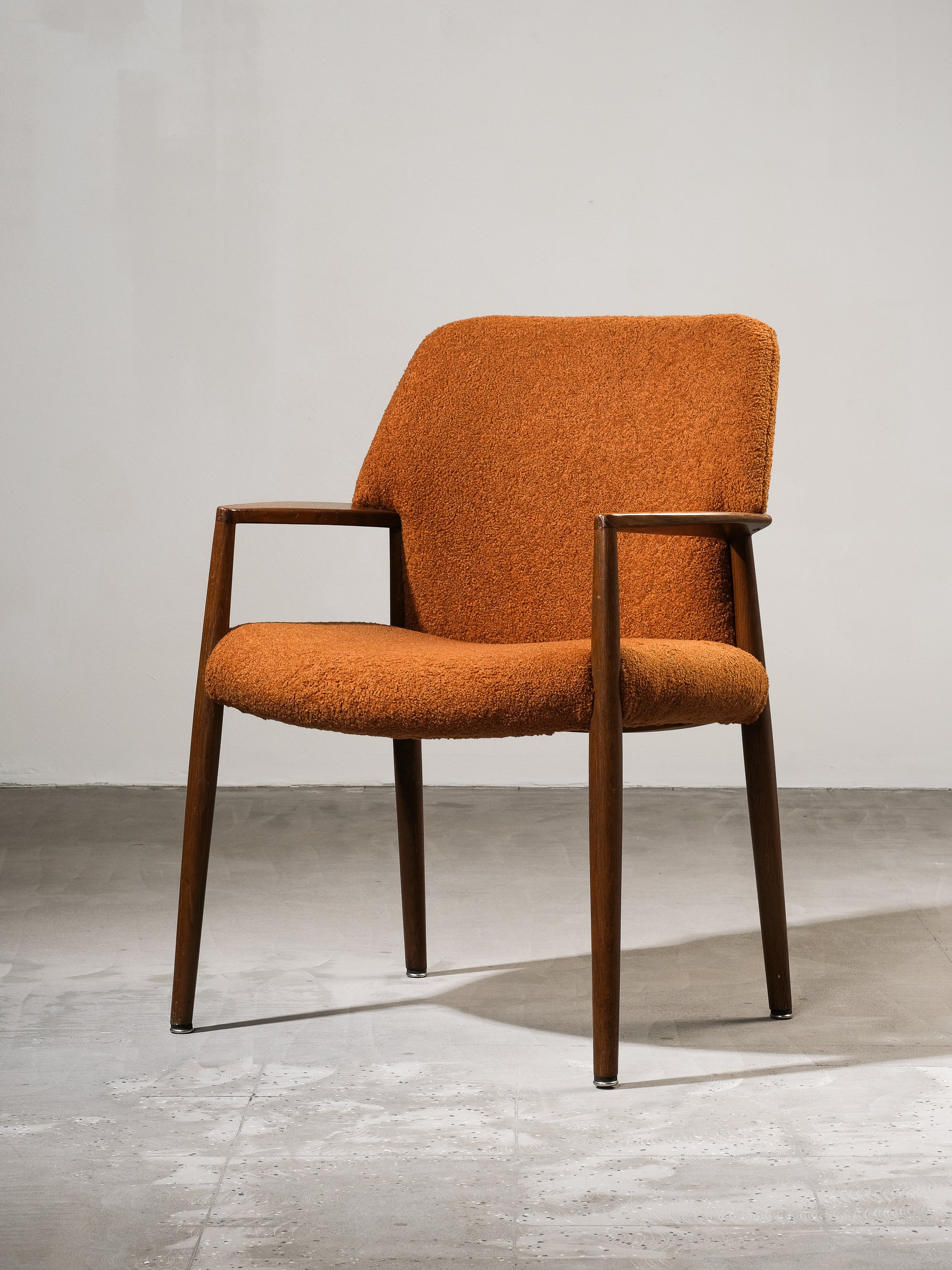 Armchair by Ejner Larsen and Aksel Bender-Madsen, Fritz Hansen, Denmark, 1950s