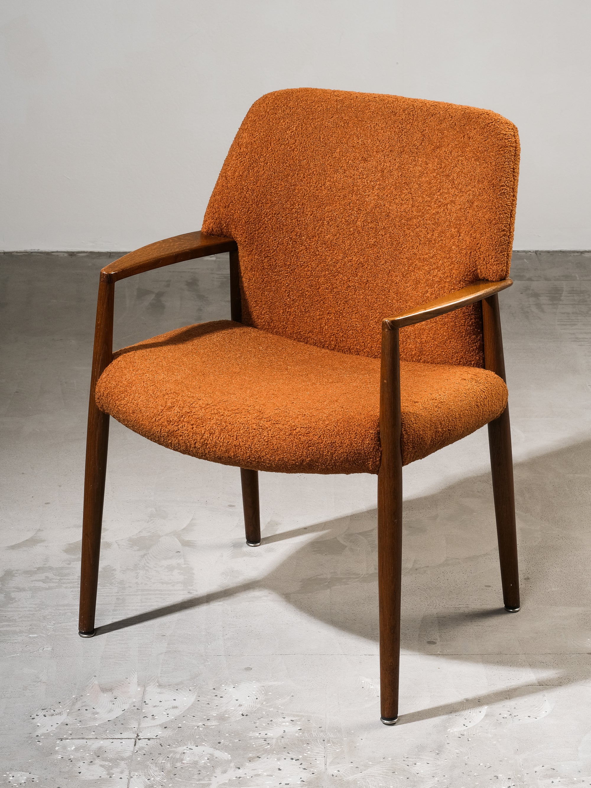 Armchair by Ejner Larsen and Aksel Bender-Madsen, Fritz Hansen, Denmark, 1950s
