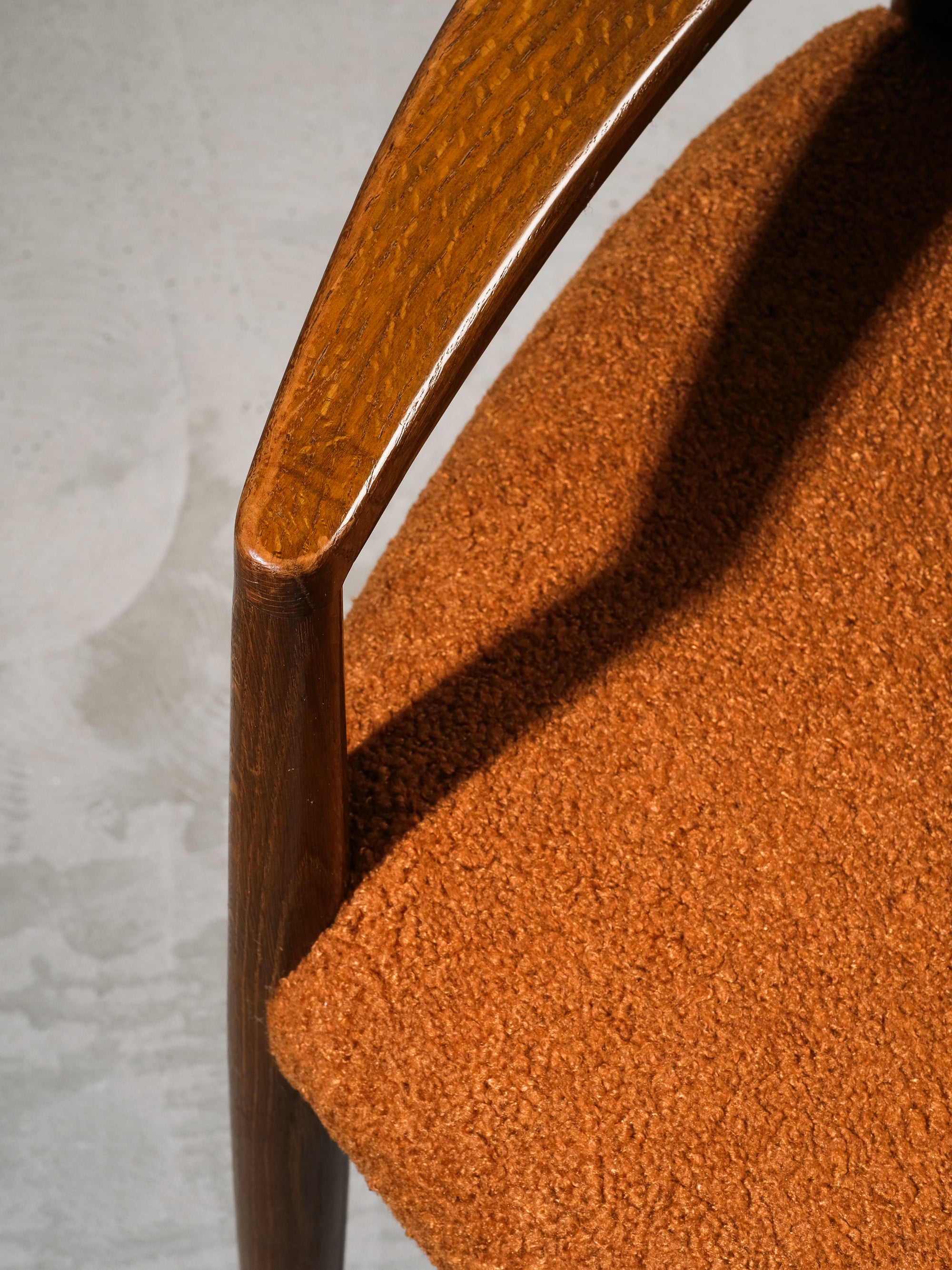 Armchair by Ejner Larsen and Aksel Bender-Madsen, Fritz Hansen, Denmark, 1950s