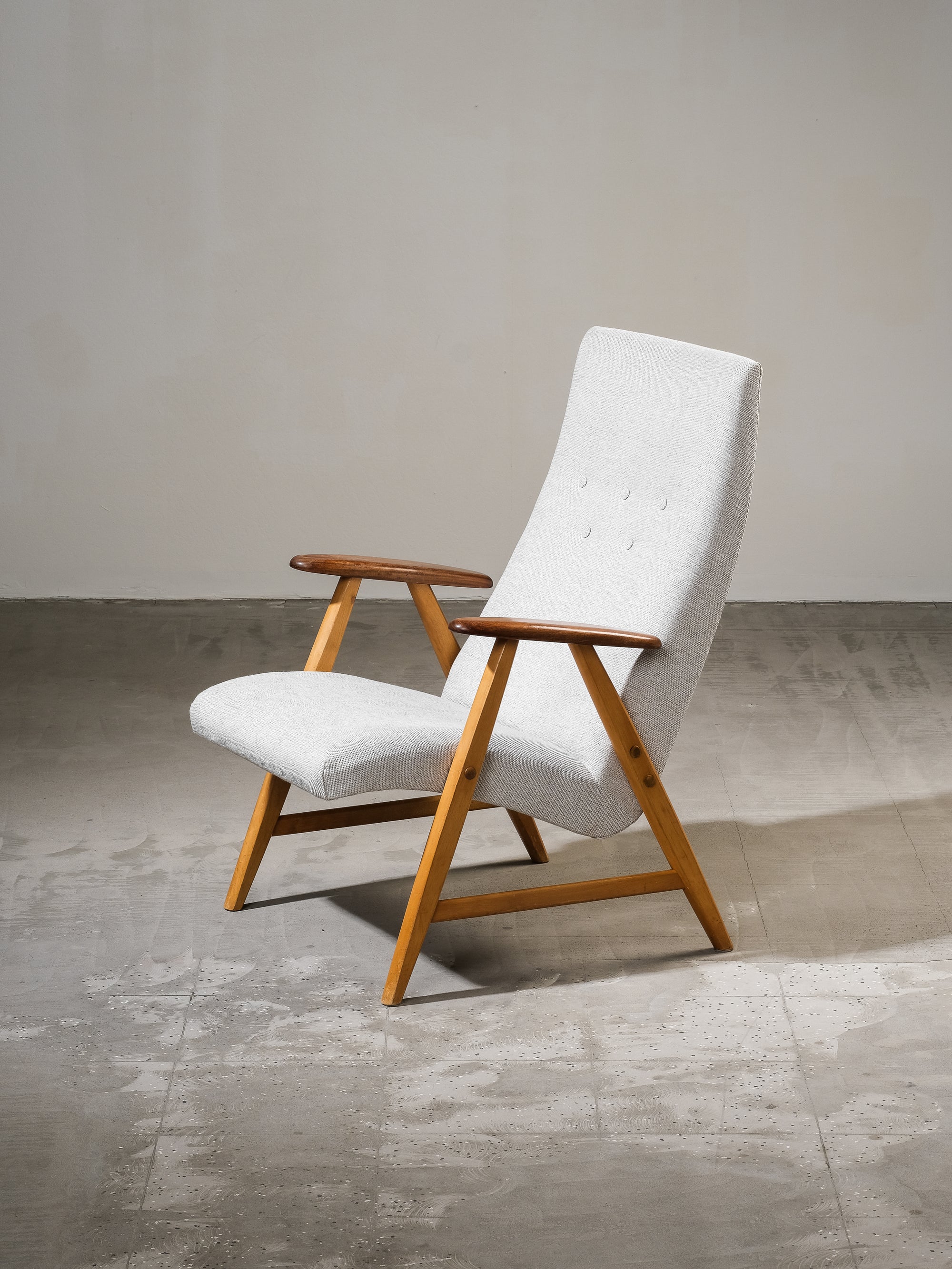 ’Camillo’ Lounge Chair by Olof Ottelin for Keravan Puusepäntehdas, Stockmann, 1950s
