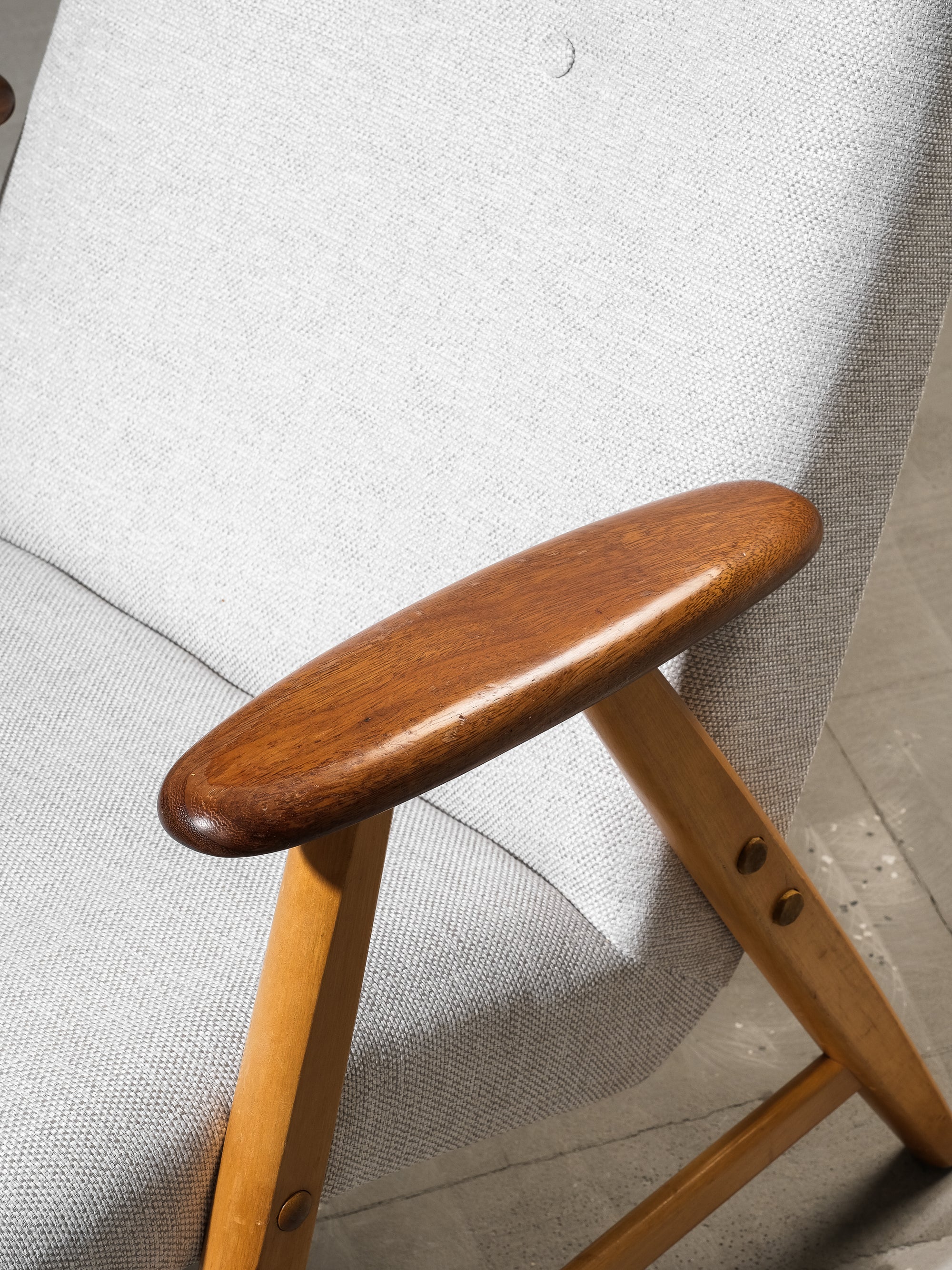 ’Camillo’ Lounge Chair by Olof Ottelin for Keravan Puusepäntehdas, Stockmann, 1950s