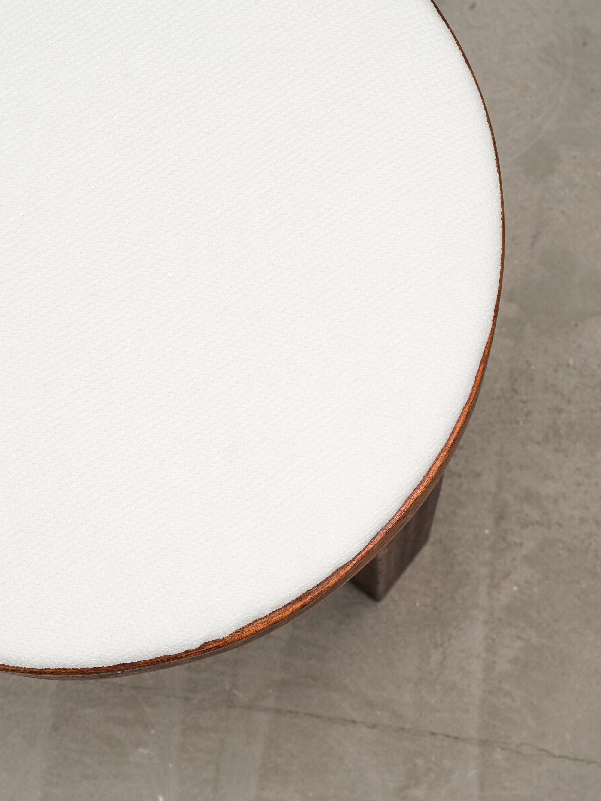 Mid-Century Scandinavian Mahogany Stool