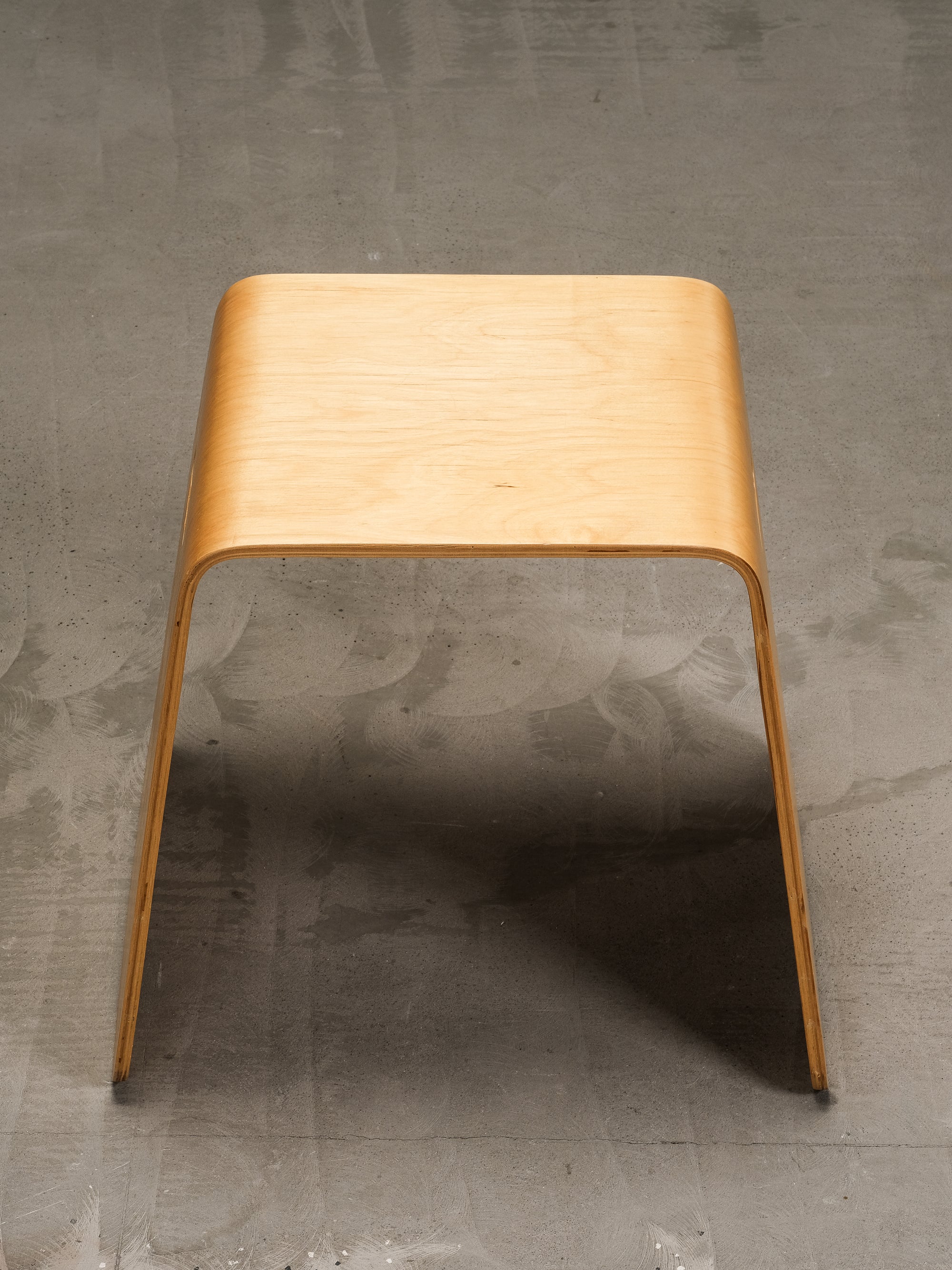 Vintage Plywood Stool, 1990s