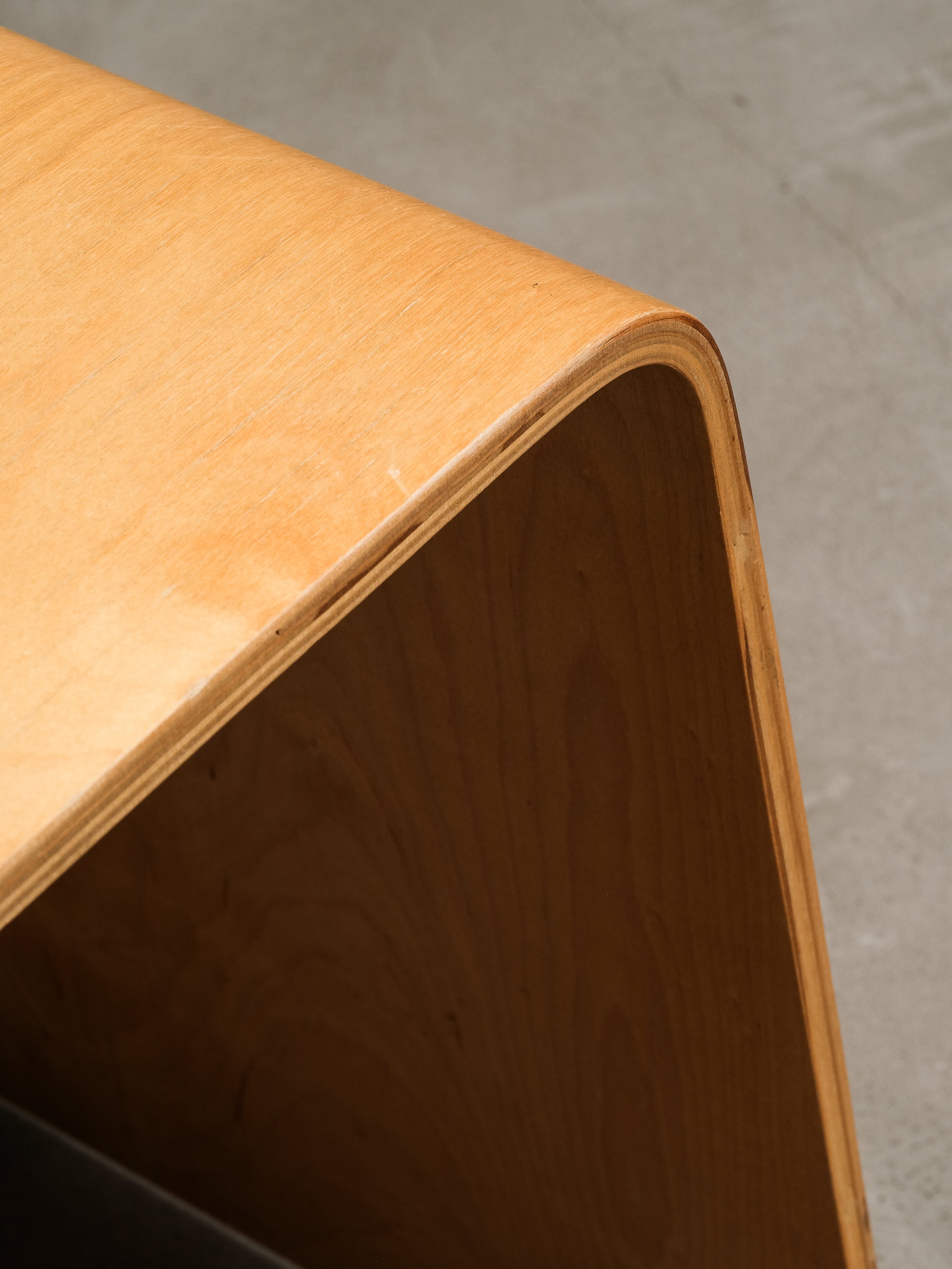 Vintage Plywood Stool, 1990s