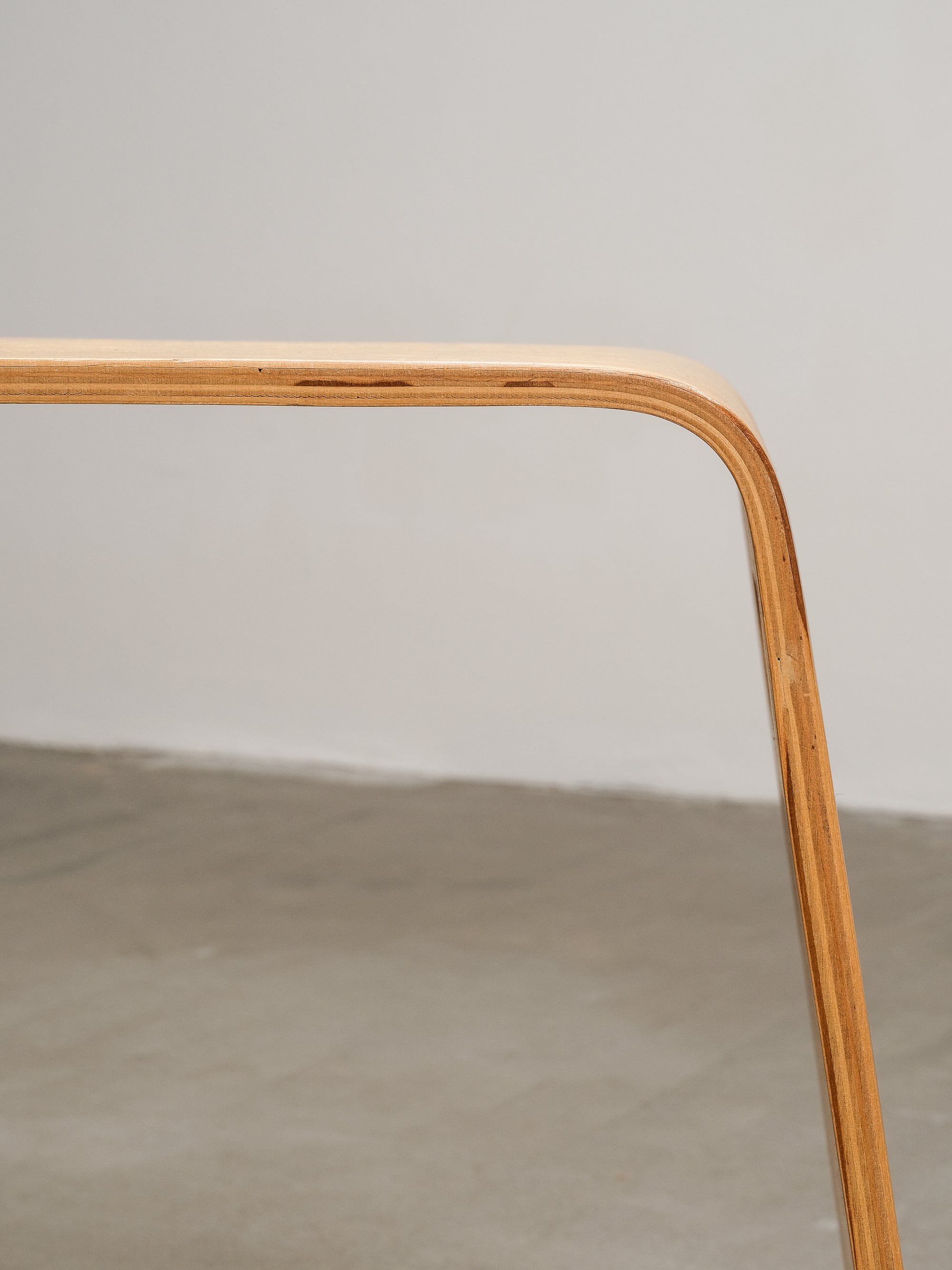 Vintage Plywood Stool, 1990s
