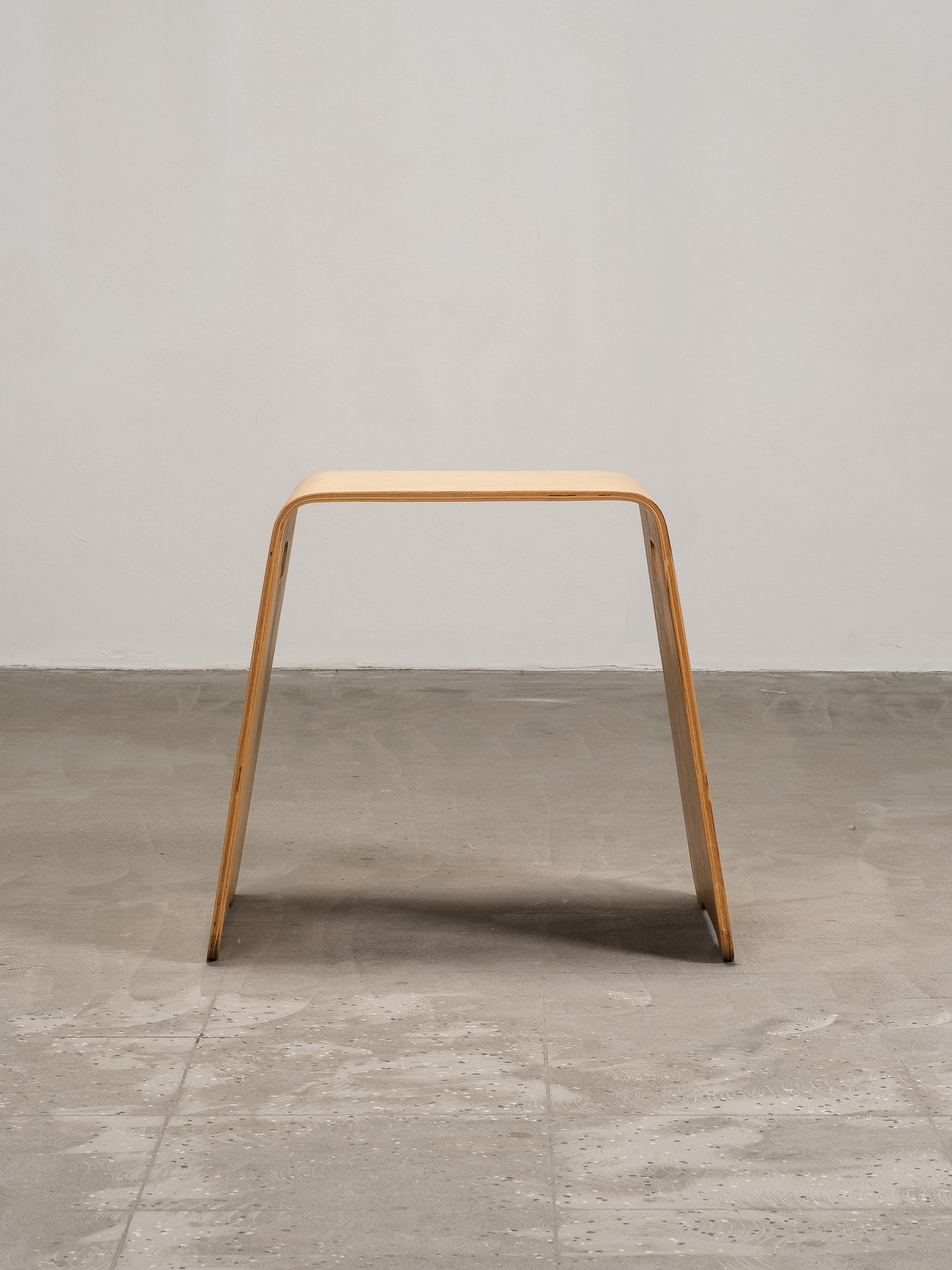 Vintage Plywood Stool, 1990s