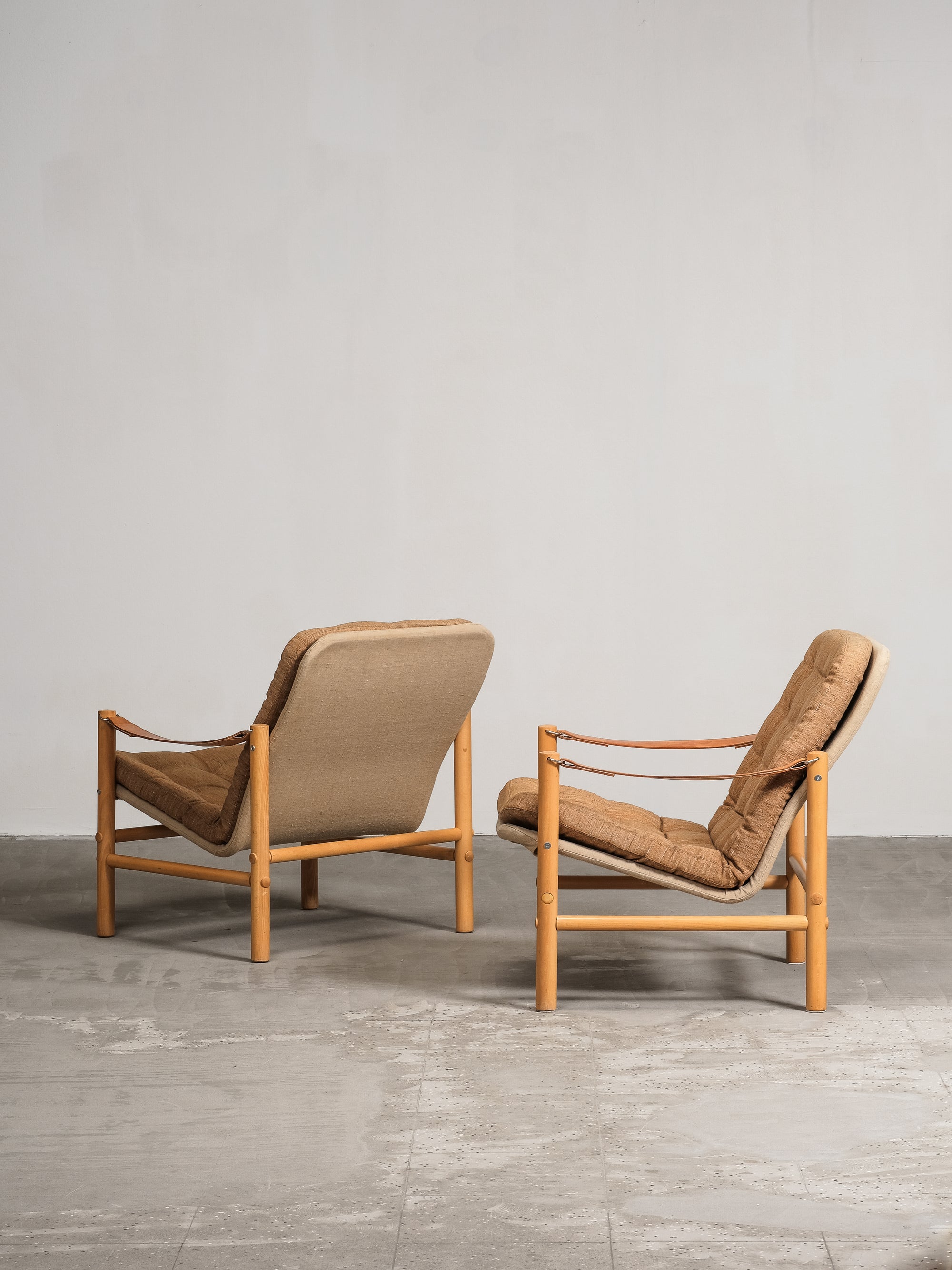 Pair of Bror Boije ‘Junker’ Armchairs, DUX, Sweden, 1969