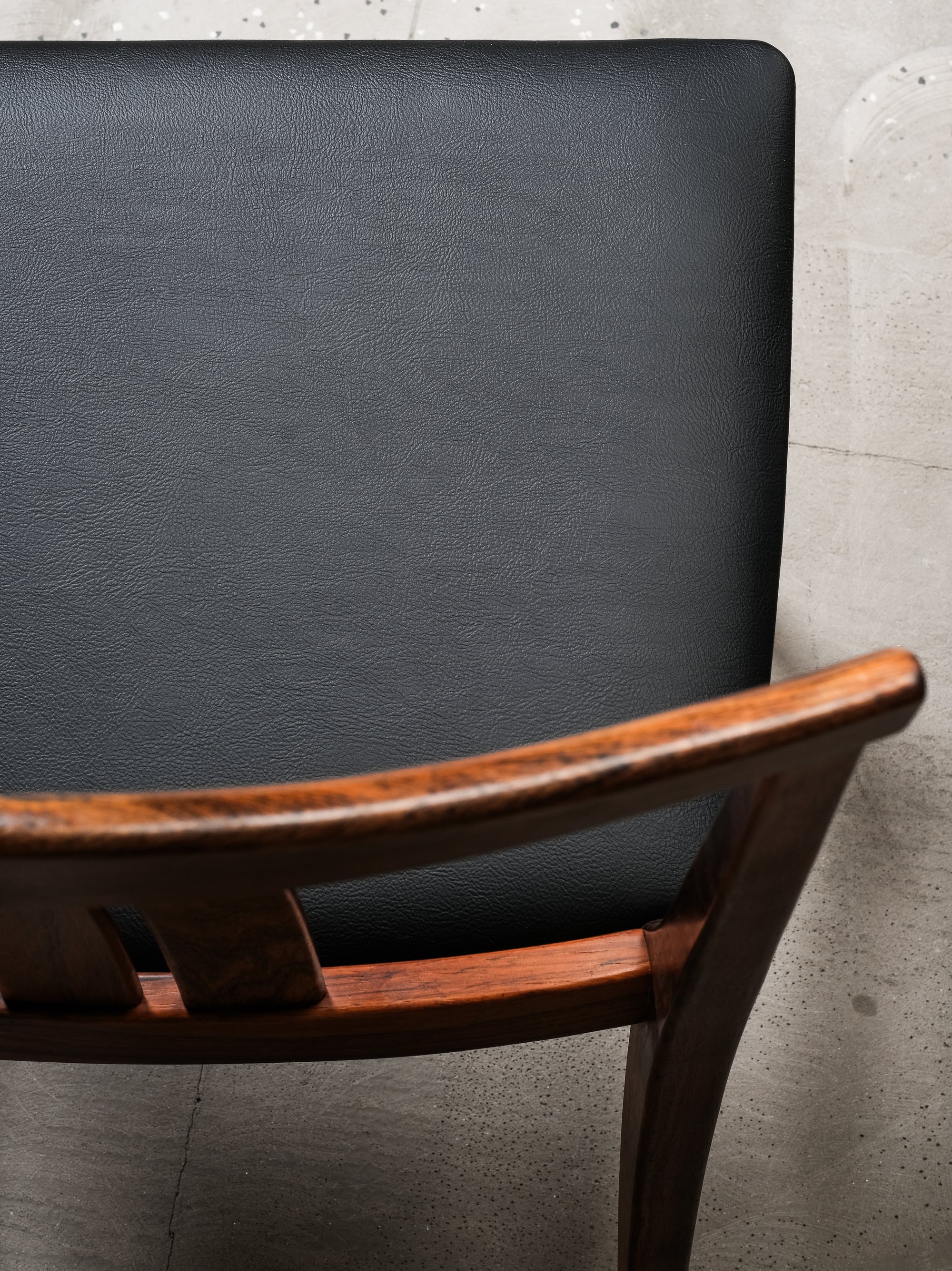 Set of 4 Rosewood Dining Chairs by Karl-Erik Ekselius, JOC Vetlanda, Sweden, 1960s