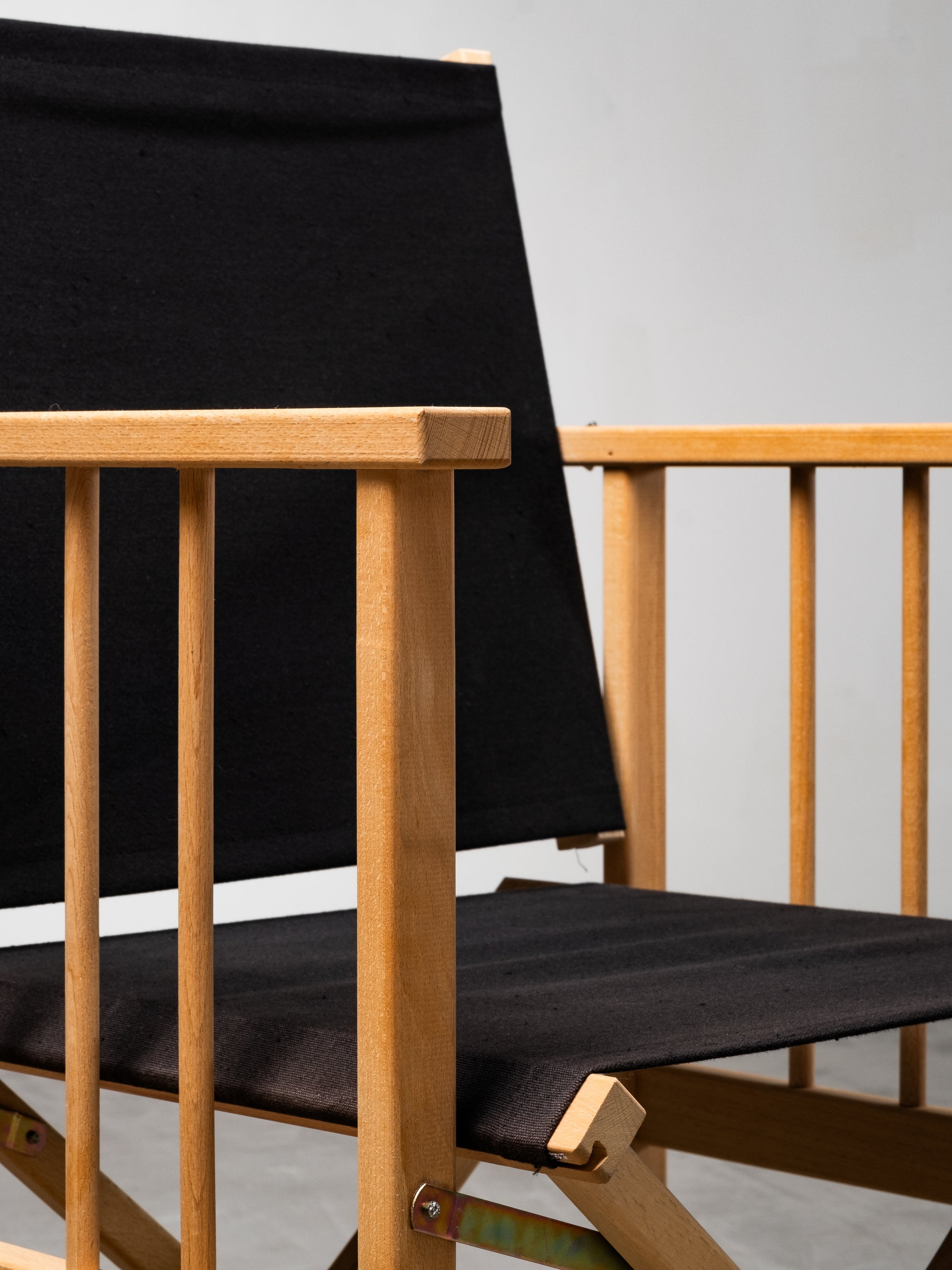 Danish Folding Director’s Armchairs by Hyllinge Møbler, Denmark, 1970s