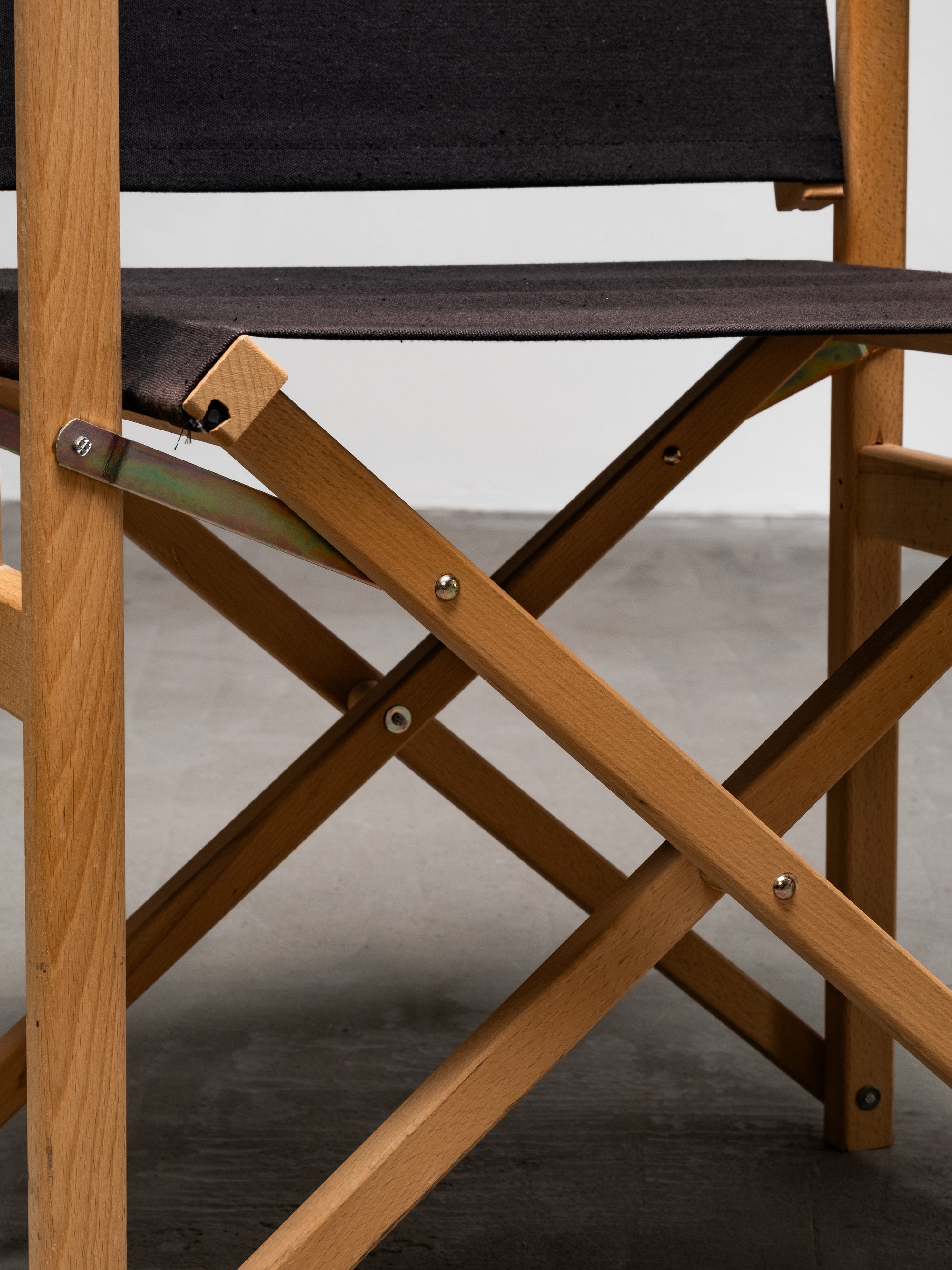 Danish Folding Director’s Armchairs by Hyllinge Møbler, Denmark, 1970s