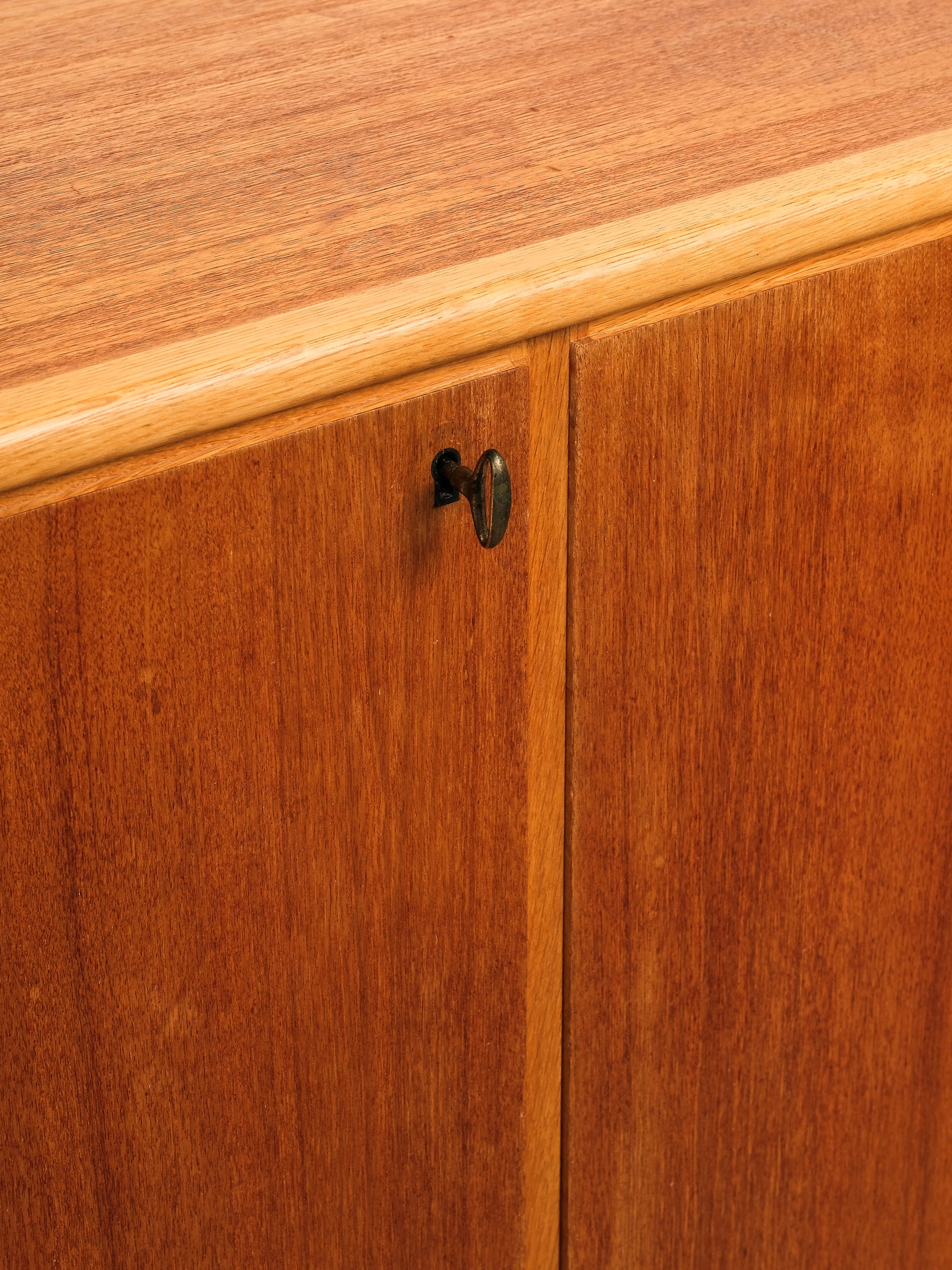 Mid-Century Swedish Teak & Oak Sideboard, 1950s