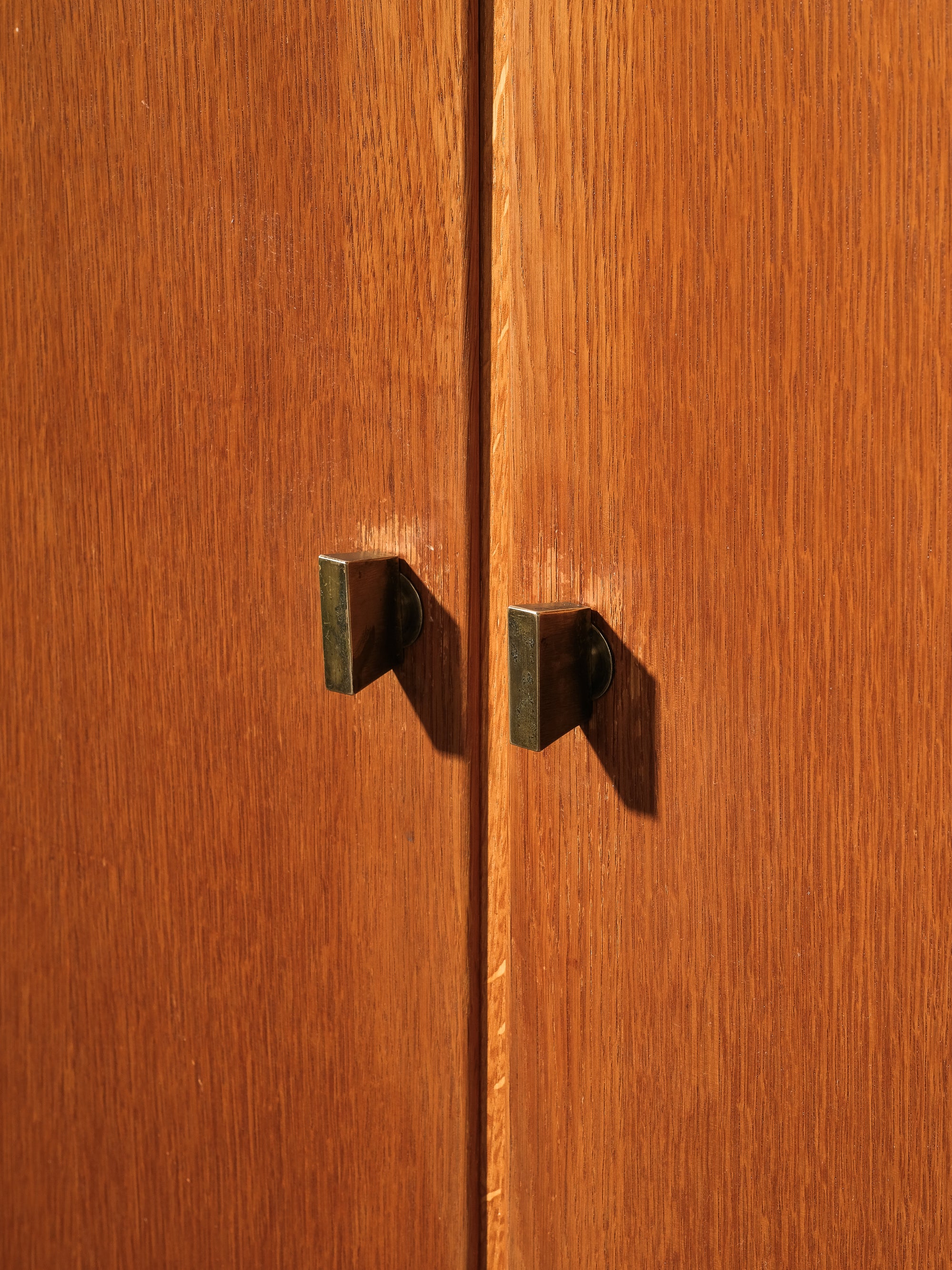 Oak Cabinet by Gunnar Myrstrand for Källemo, Sweden, 1960s