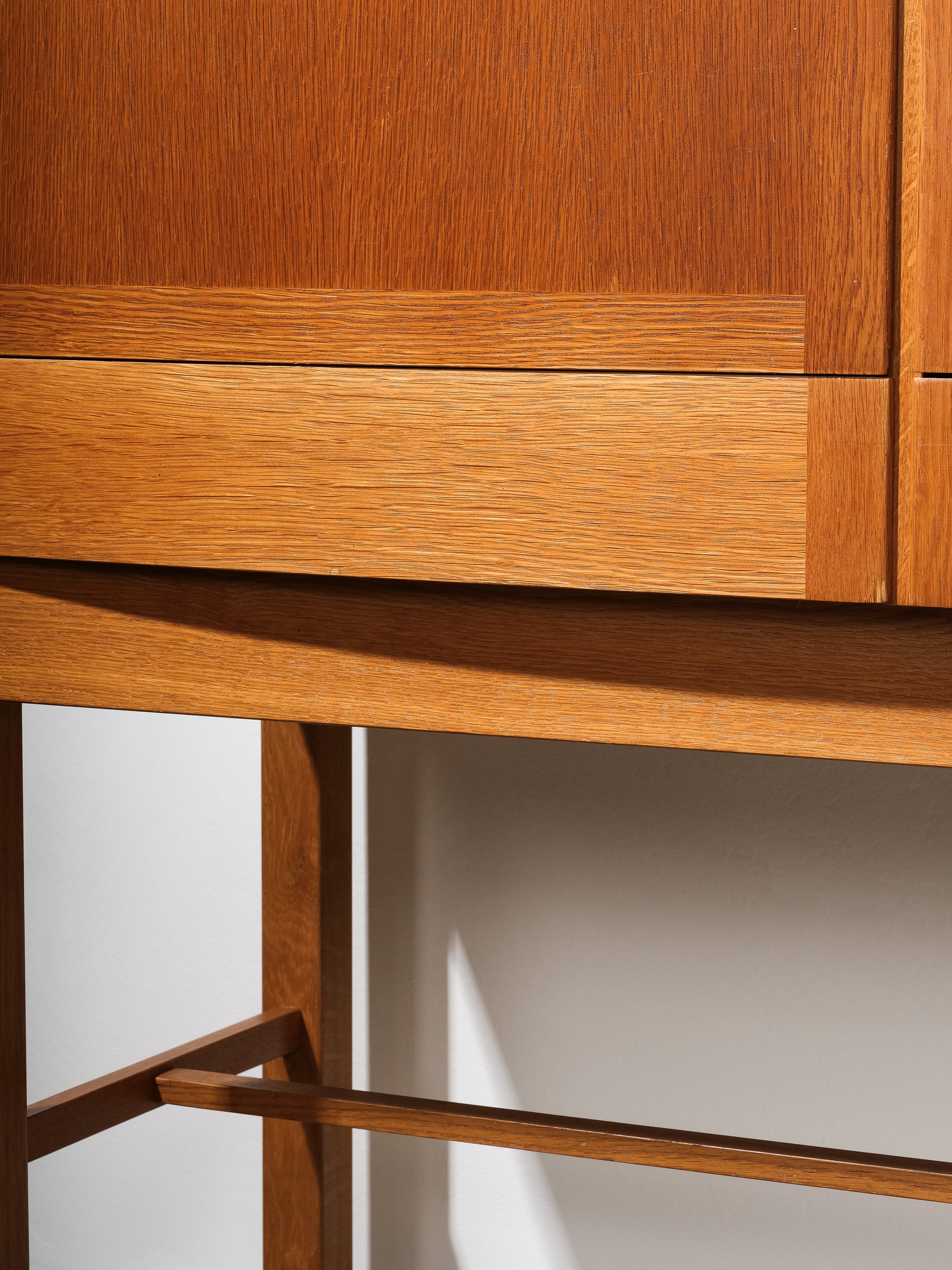 Oak Cabinet by Gunnar Myrstrand for Källemo, Sweden, 1960s