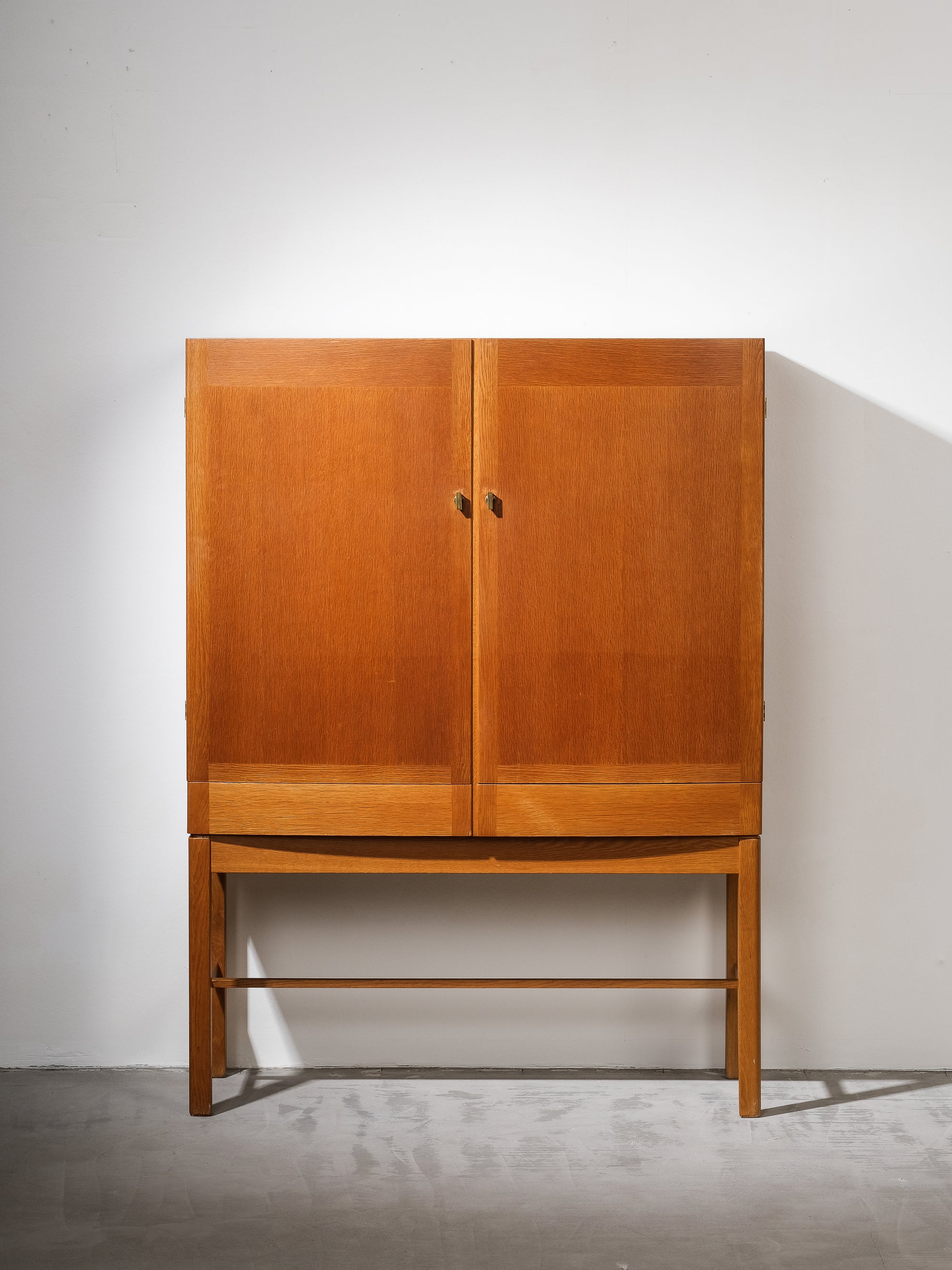 Oak Cabinet by Gunnar Myrstrand for Källemo, Sweden, 1960s