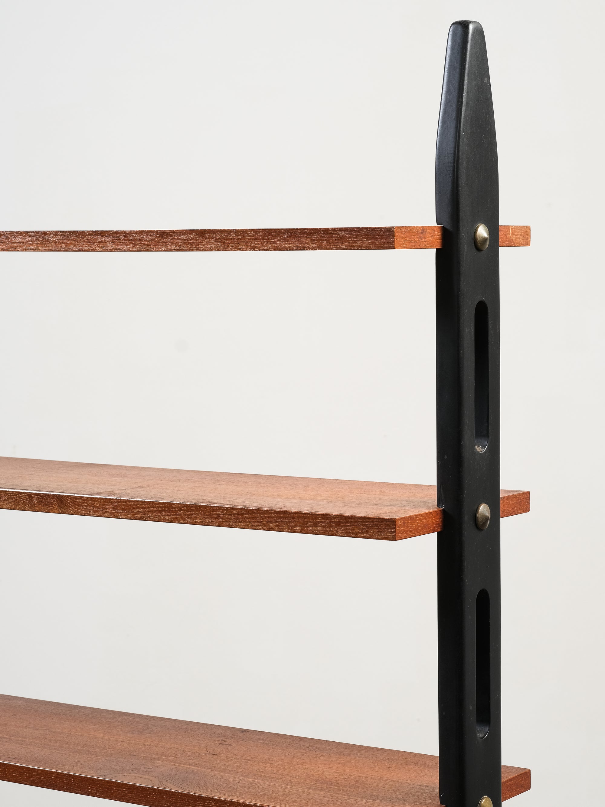 "Roxen" Teak Bookshelf with Bar Cabinet from Ikea, Sweden, 1960s
