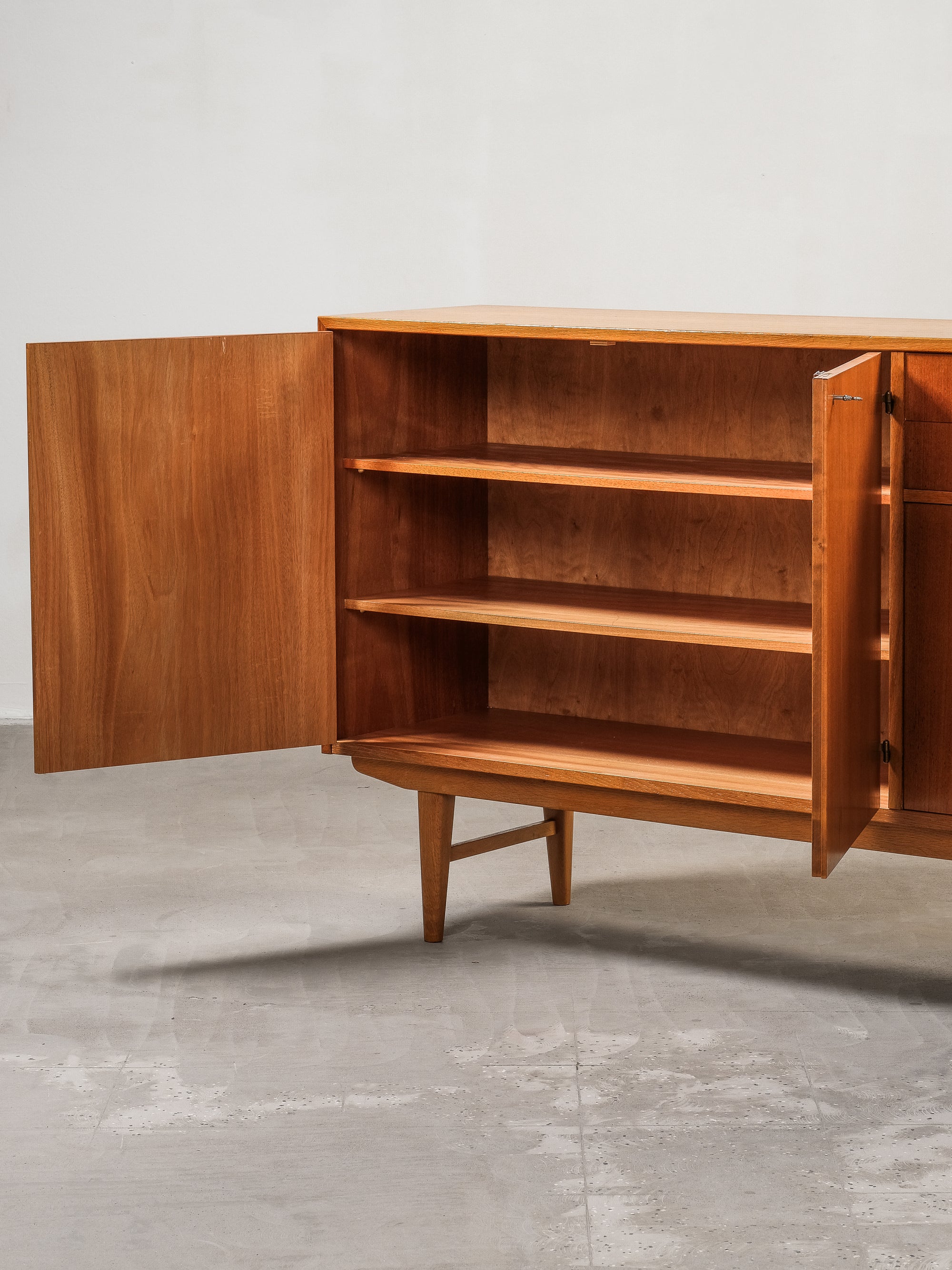 Teak Sideboard, NC Tibro, Sweden, 1950s