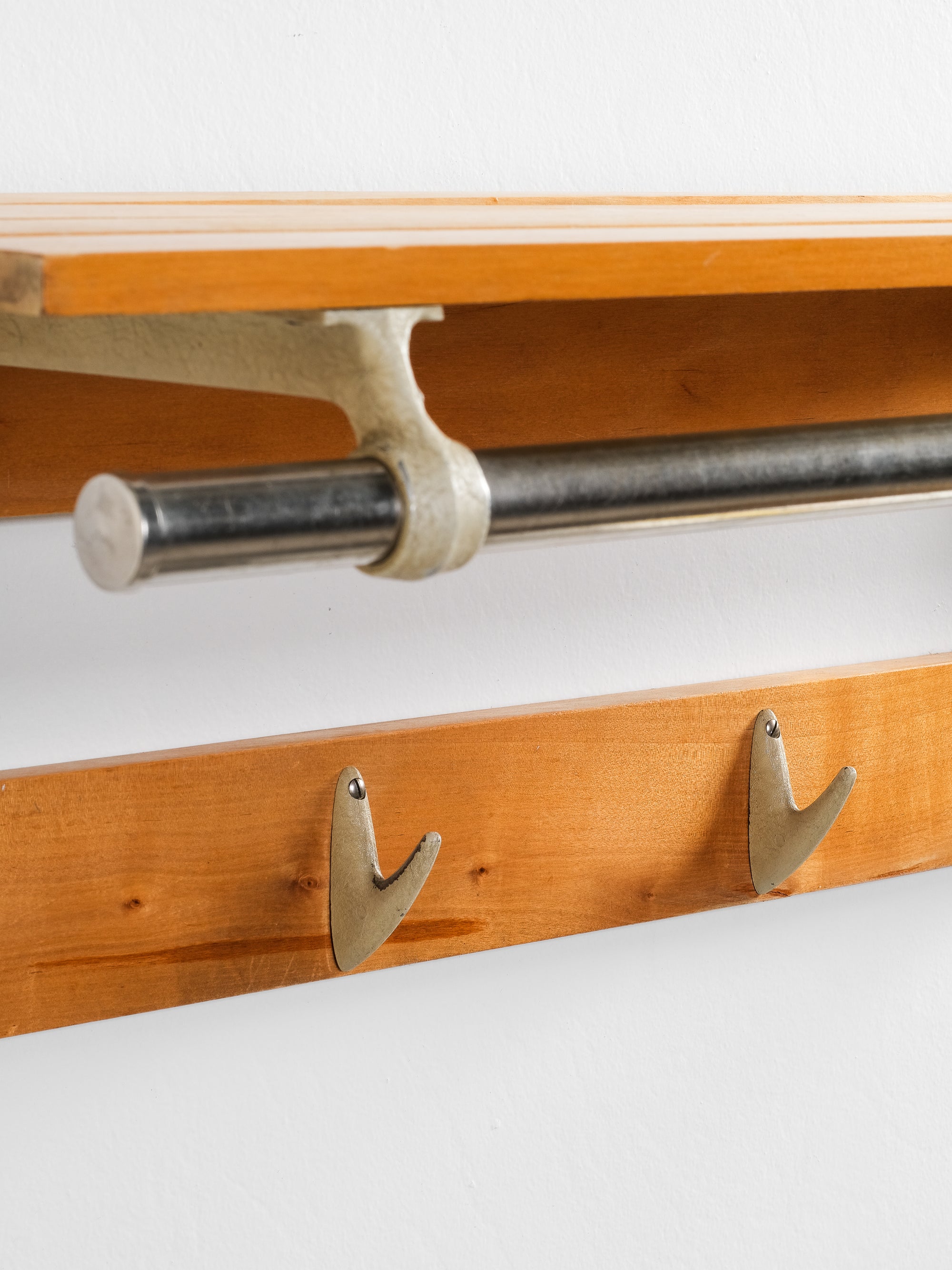 Wall Mount Coat Rack, Boda, Sweden, 1950s