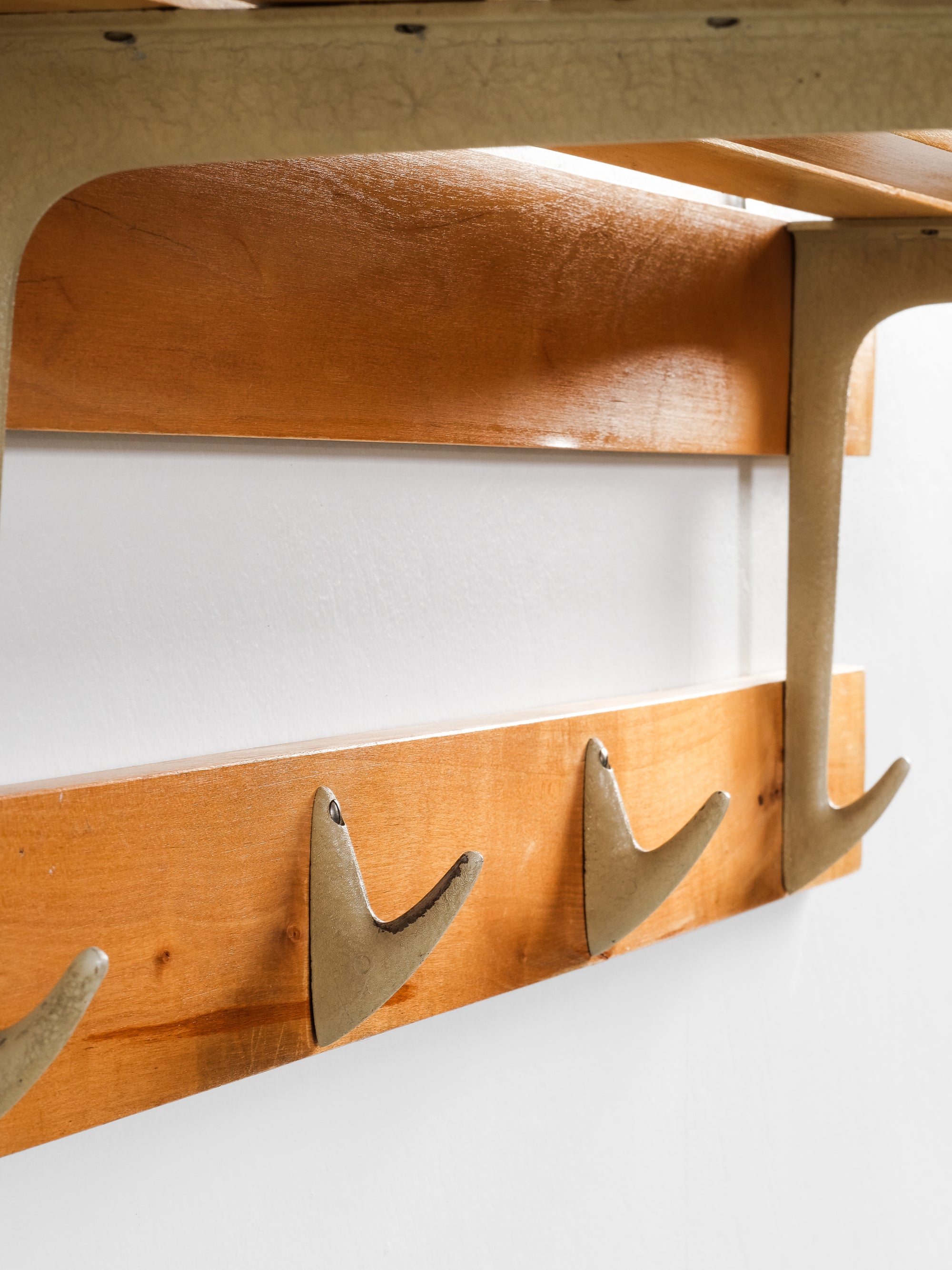 Wall Mount Coat Rack, Boda, Sweden, 1950s