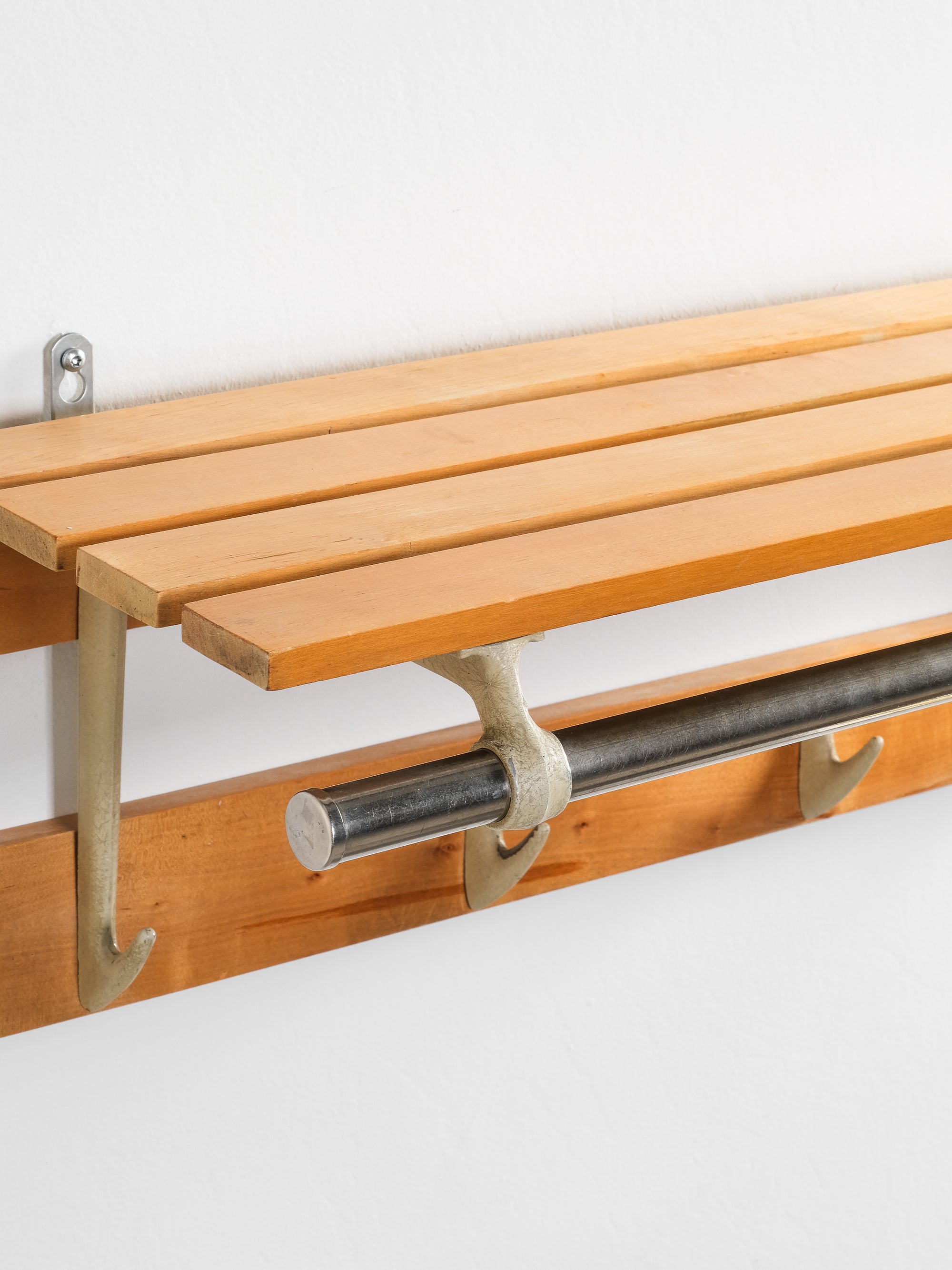 Wall Mount Coat Rack, Boda, Sweden, 1950s