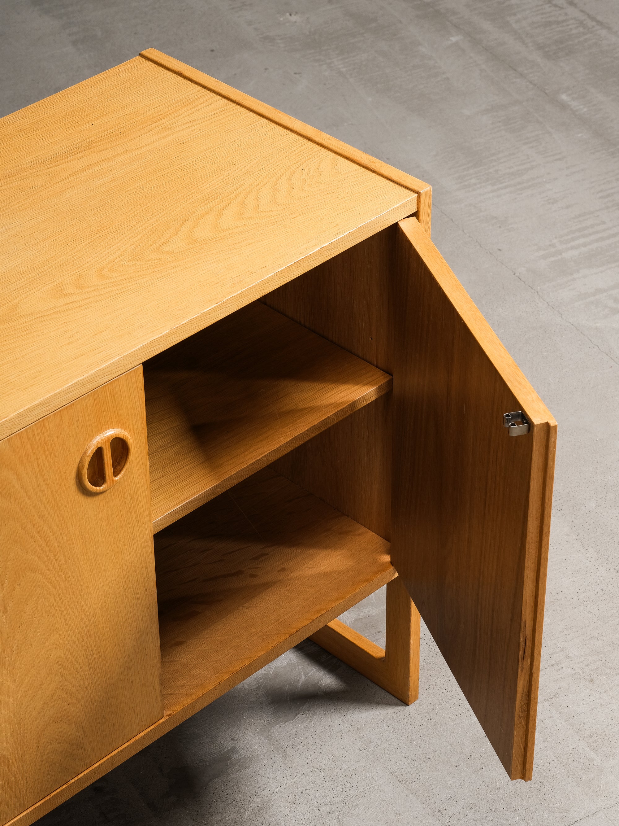 Oak Cabinet Model 'Domino' by Arne Wahl Iversen for IKEA, Sweden, 1960s