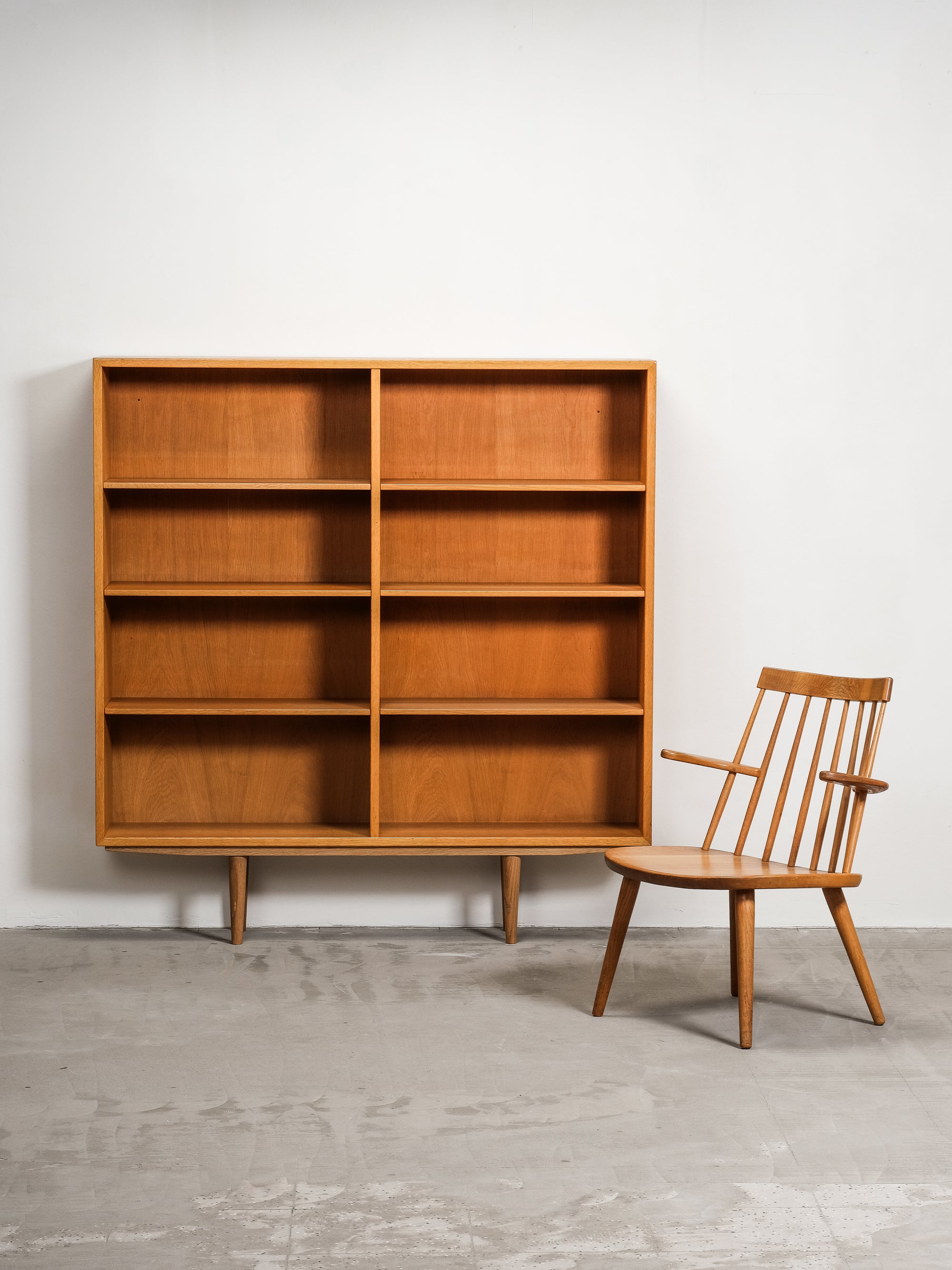 Oak Bookcase by Børge Mogensen for Karl Andersson & Söner, Sweden, 1960s **ON HOLD**