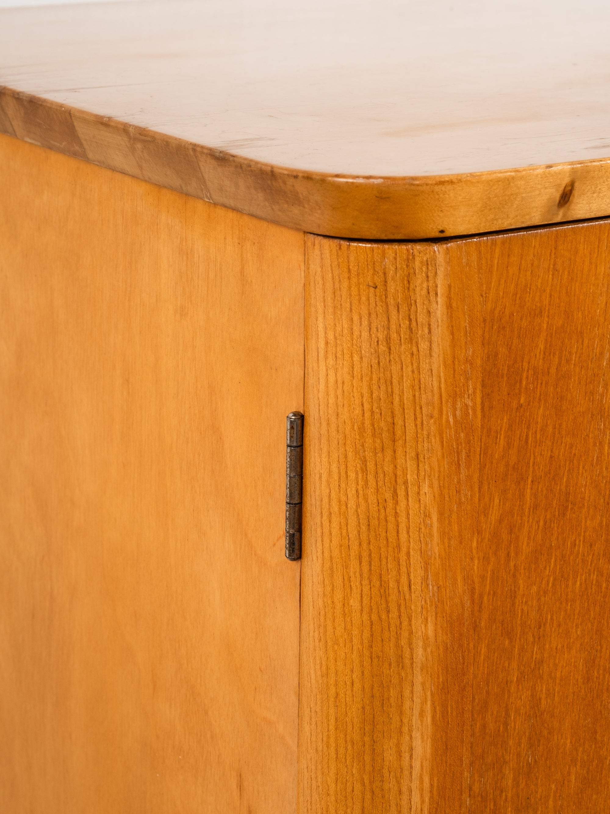 Finnish Cabinet in Birch and Elm by Lahden Puutyö Oy, 1950s