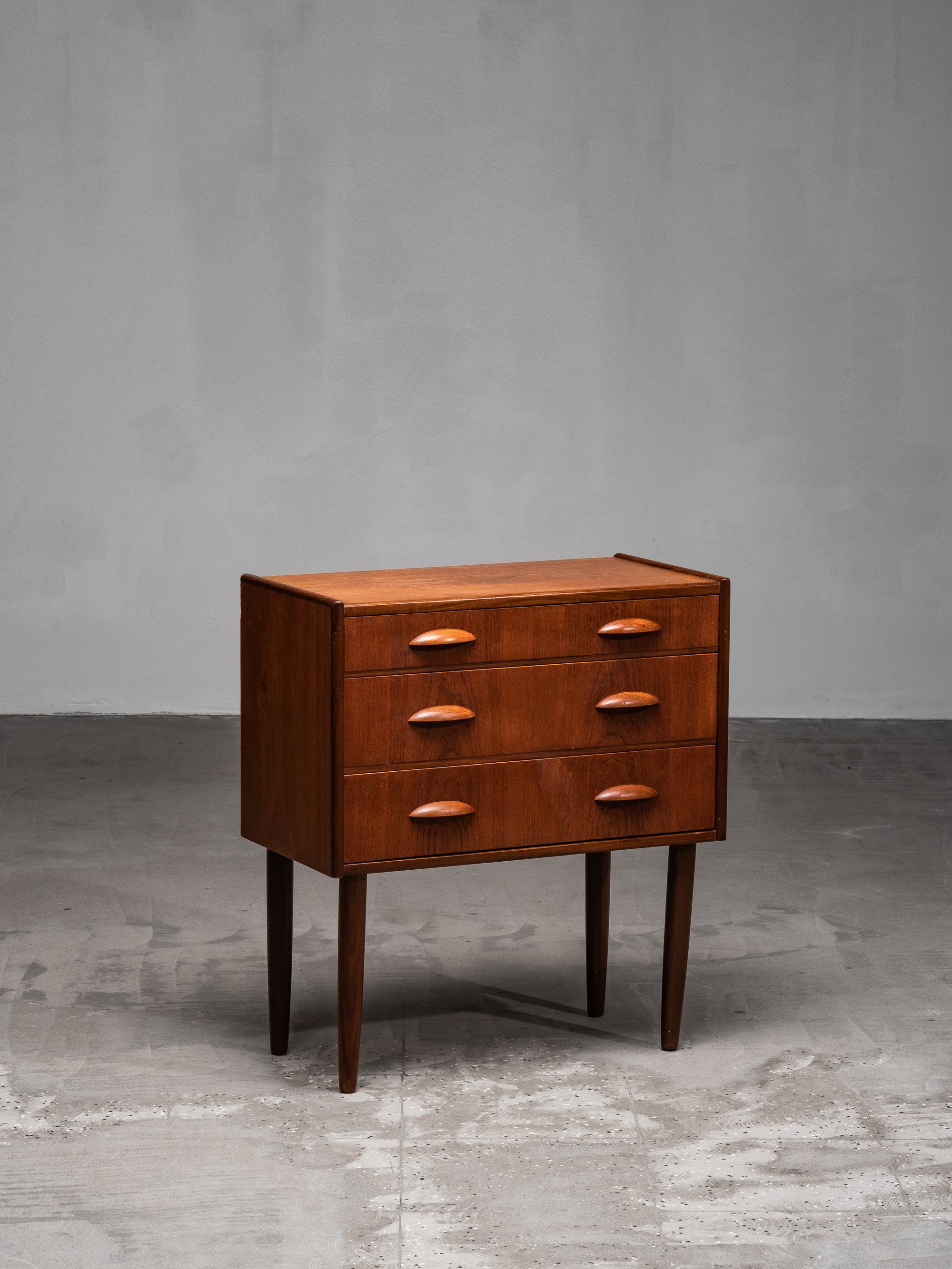 Mid-Century Scandinavian Teak Chest of Drawers, 1960s
