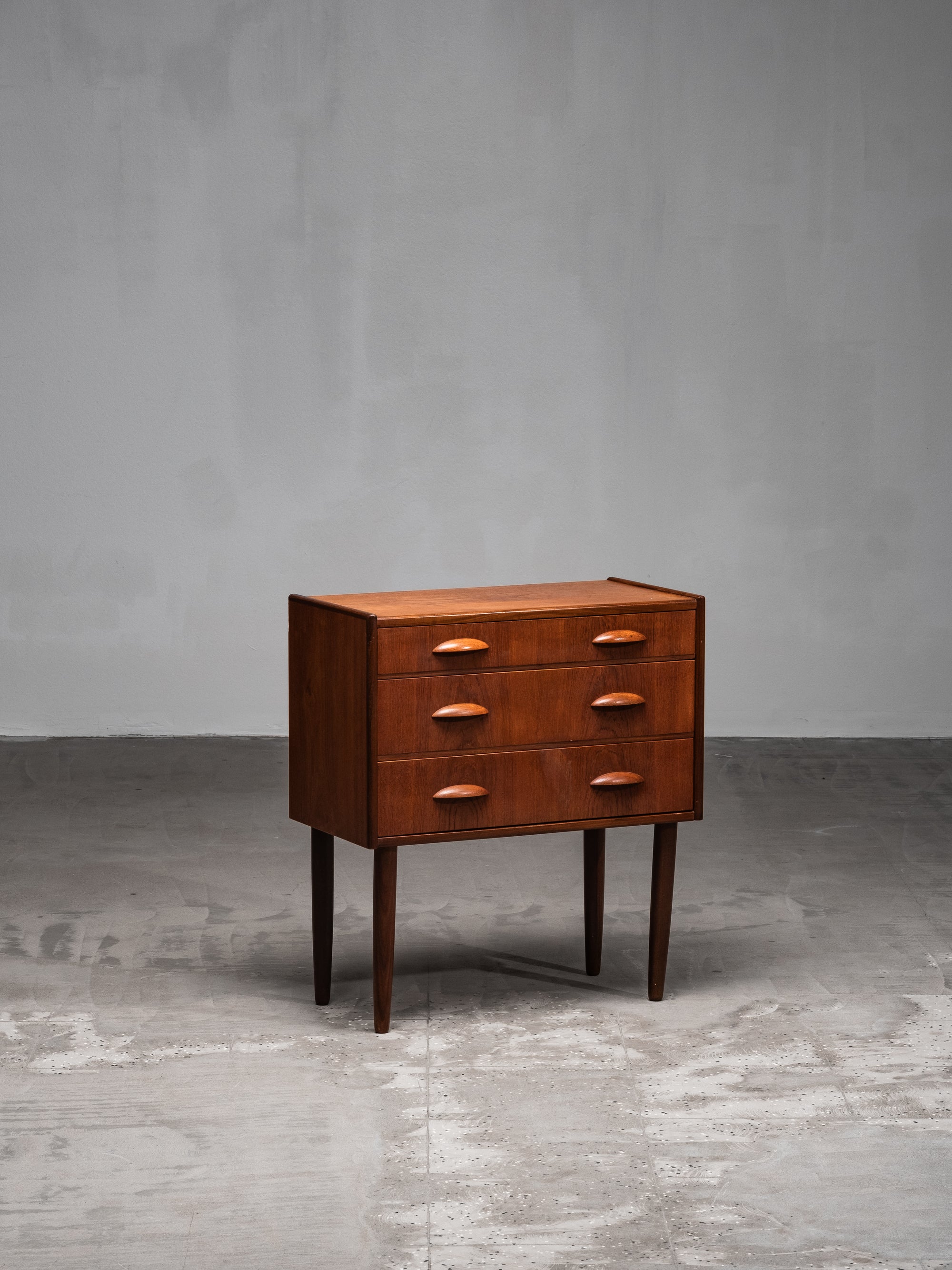 Mid-Century Scandinavian Teak Chest of Drawers, 1960s
