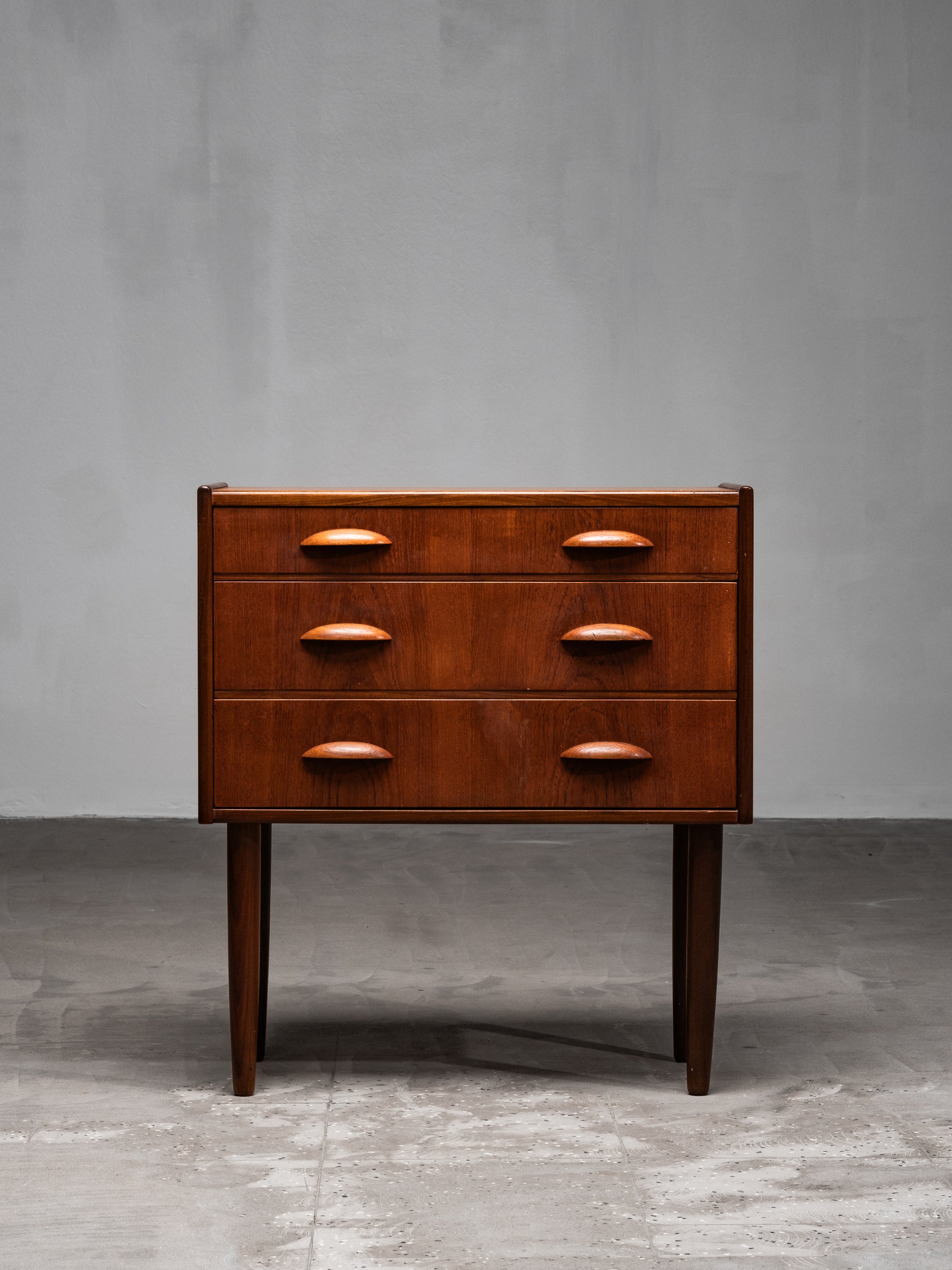 Mid-Century Scandinavian Teak Chest of Drawers, 1960s