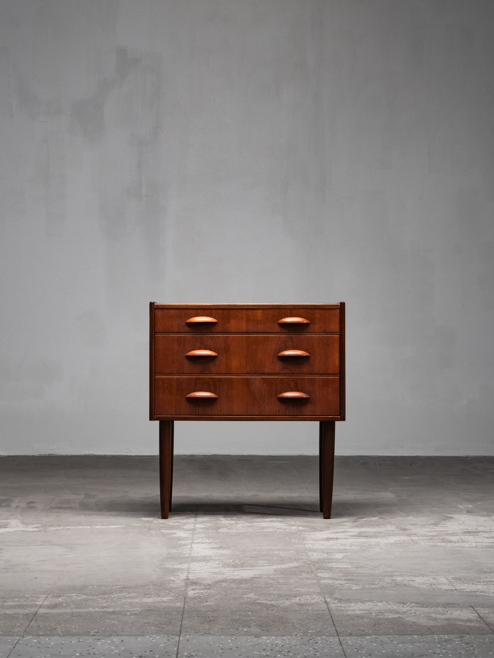 Mid-Century Scandinavian Teak Chest of Drawers, 1960s
